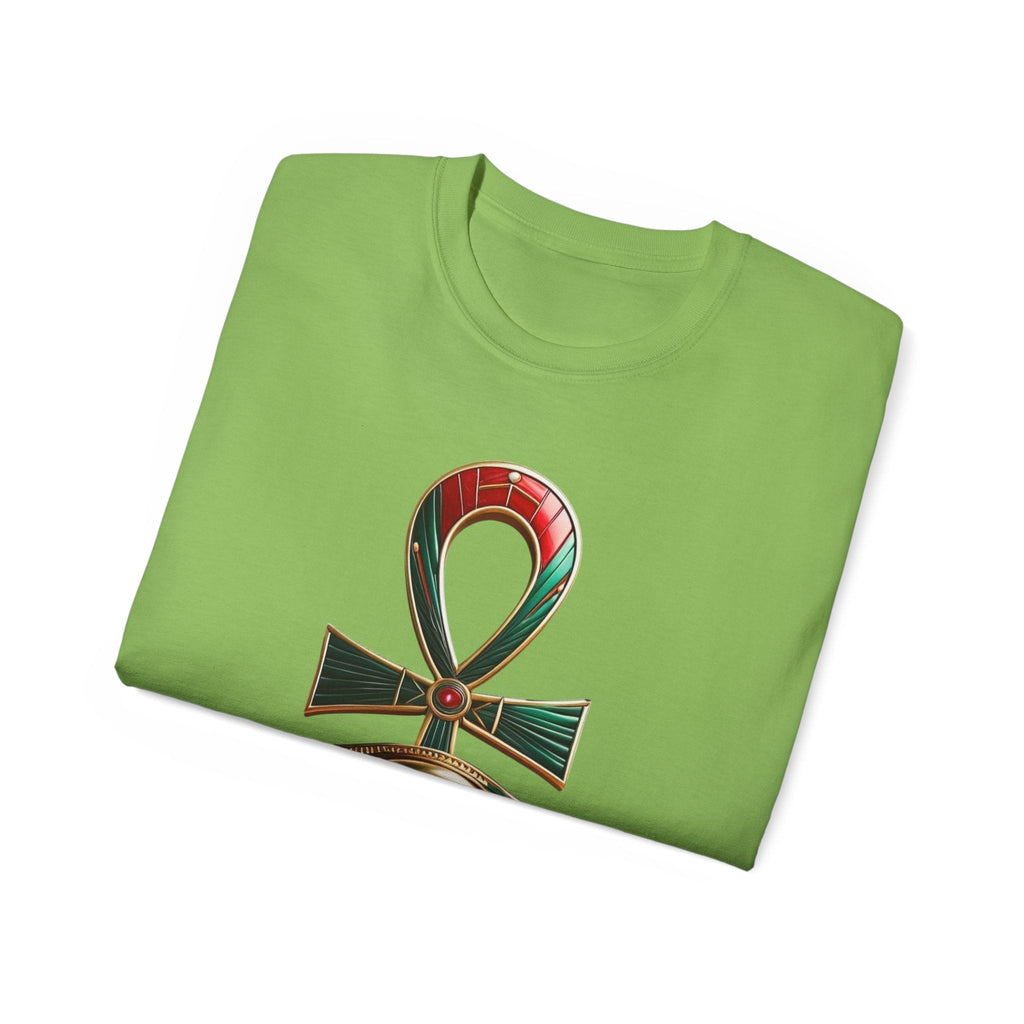 Vintage Egyptian Symbol Tee — Ankh & Eye Streetwear Printify
