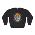 Vintage Surf Vibes Crewneck Sweatshirt — Retro Sun, Waves & ‘Stay Salty’ Graphic