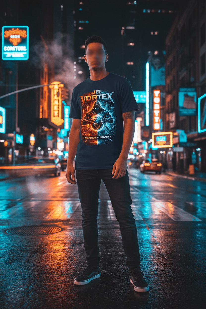Neon Street Scene