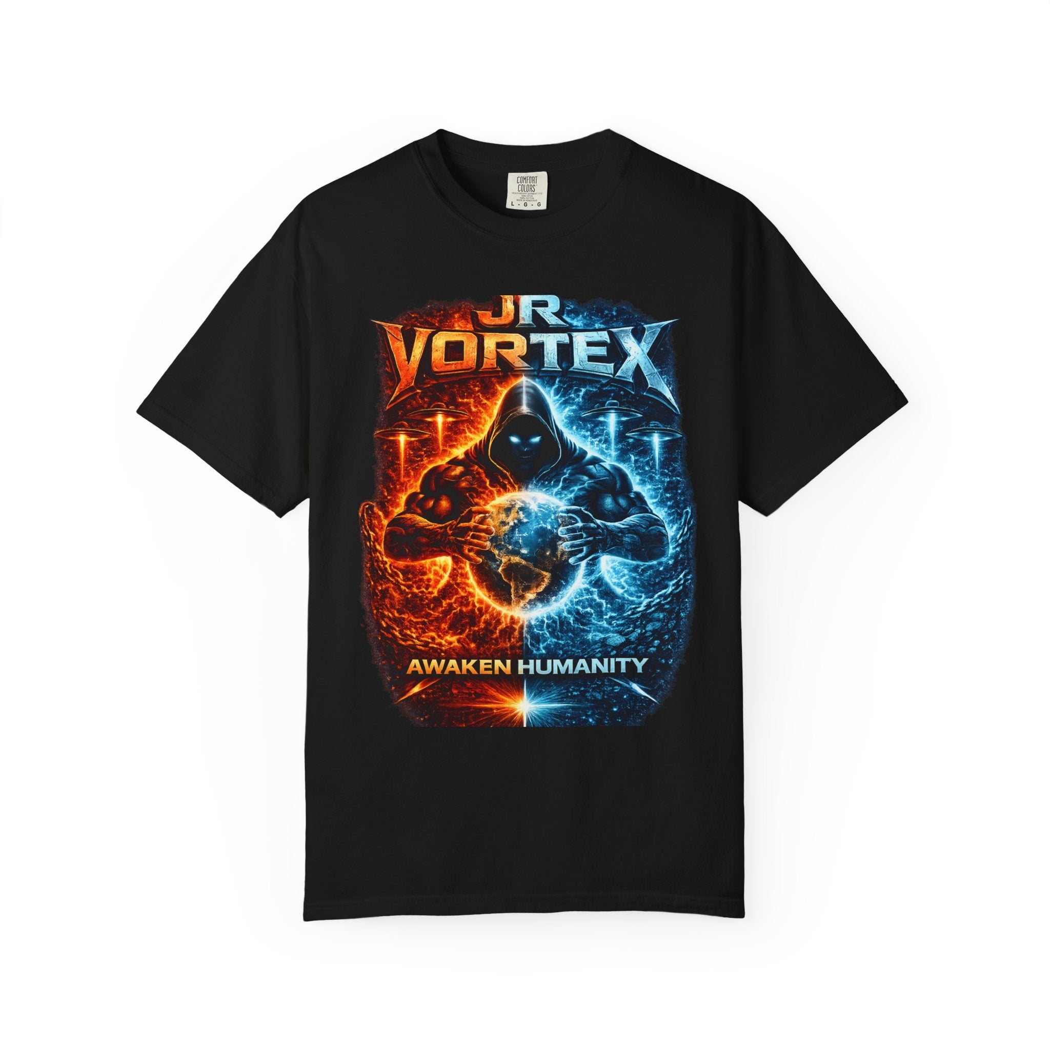 Vortex Awaken Humanity T-Shirt Printify