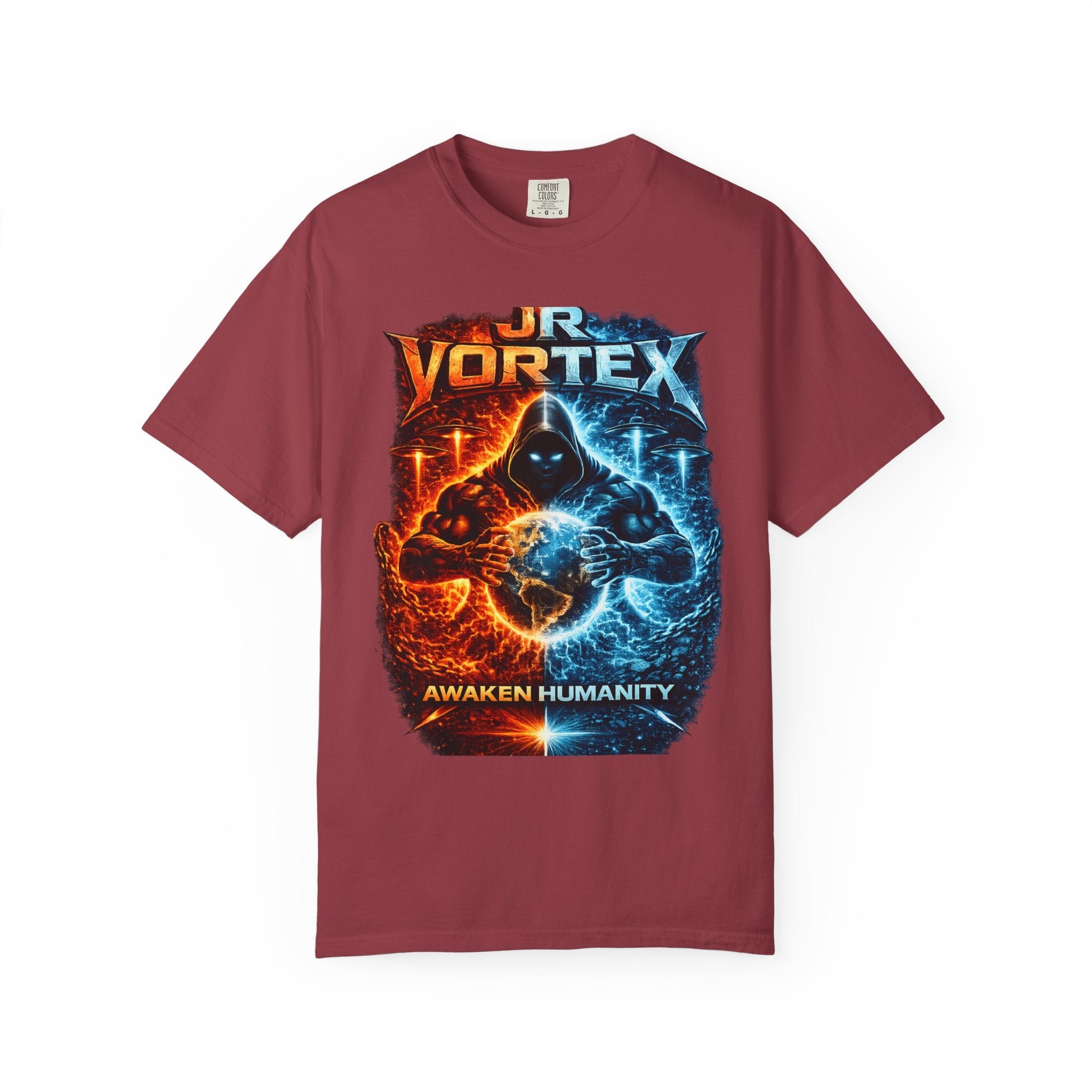 Vortex Awaken Humanity T-Shirt Printify