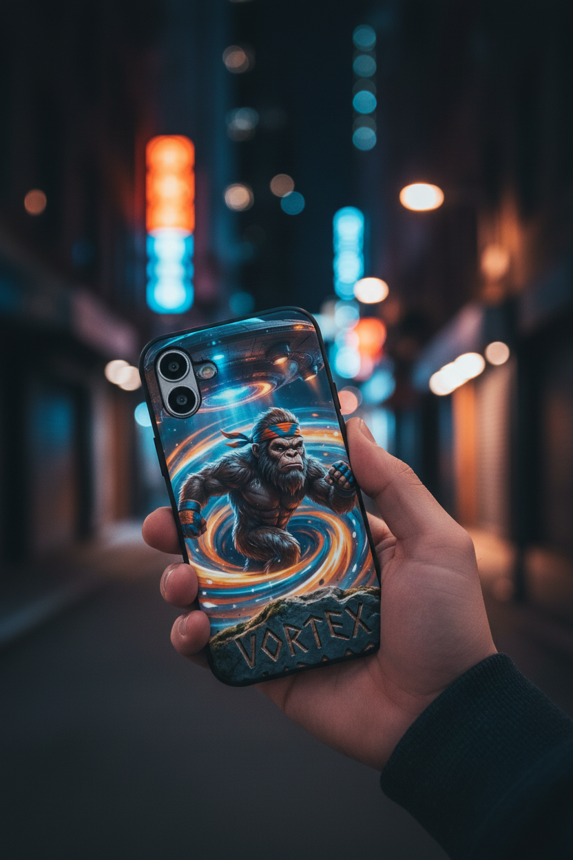 Vortex Gorilla Case — Hand Lifestyle Shot