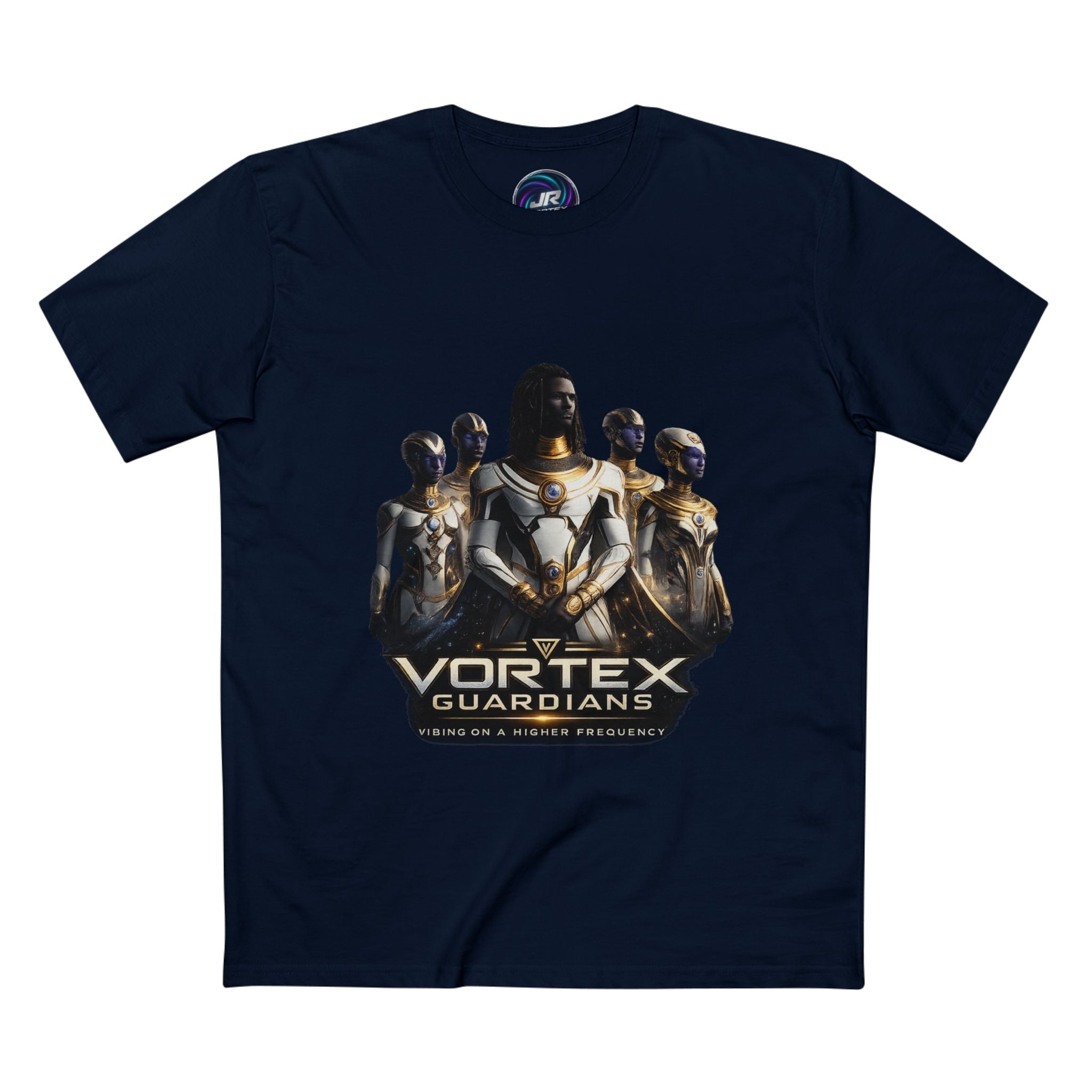 Vortex Guardians Sci‑Fi Graphic Tee Printify