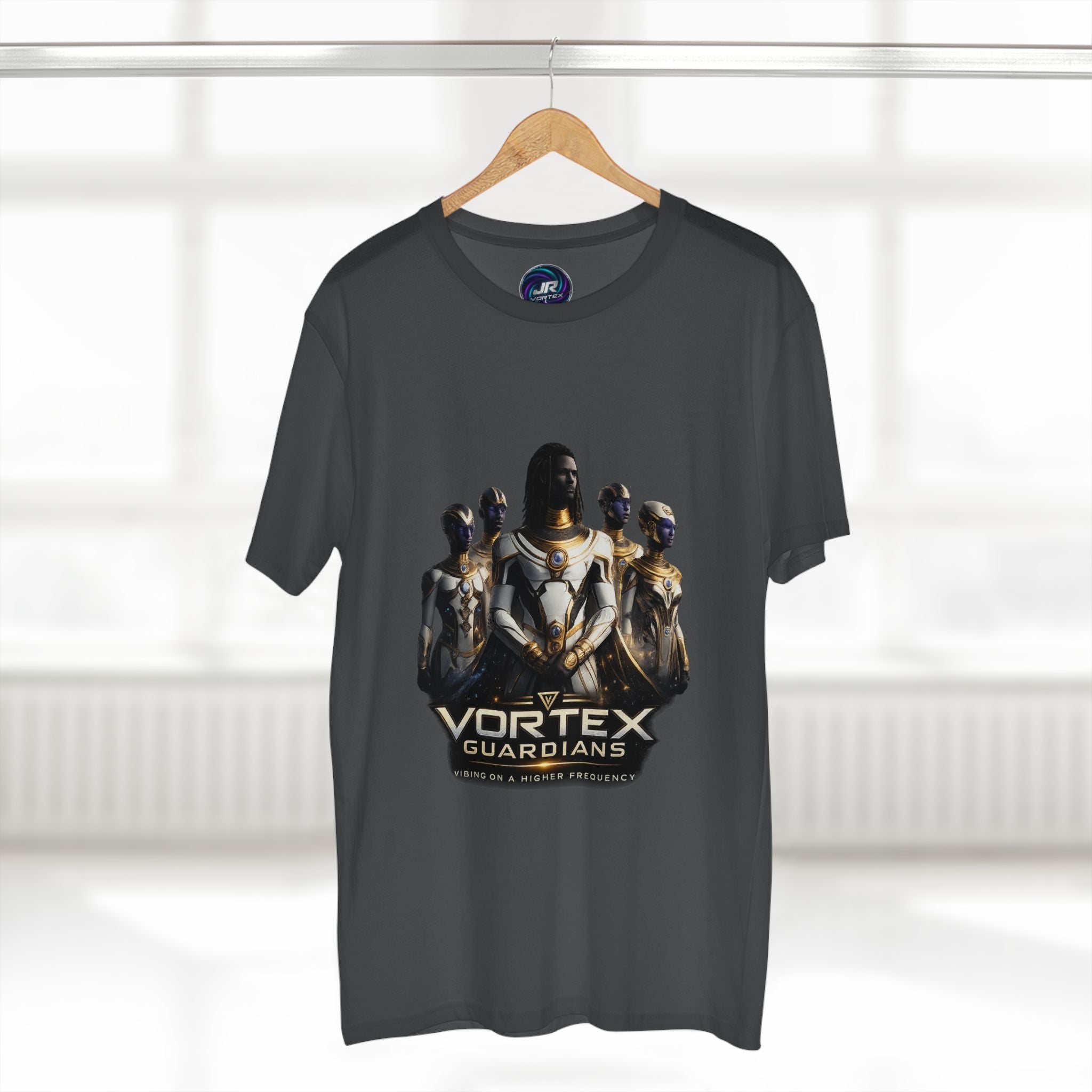 Vortex Guardians Sci‑Fi Graphic Tee Printify