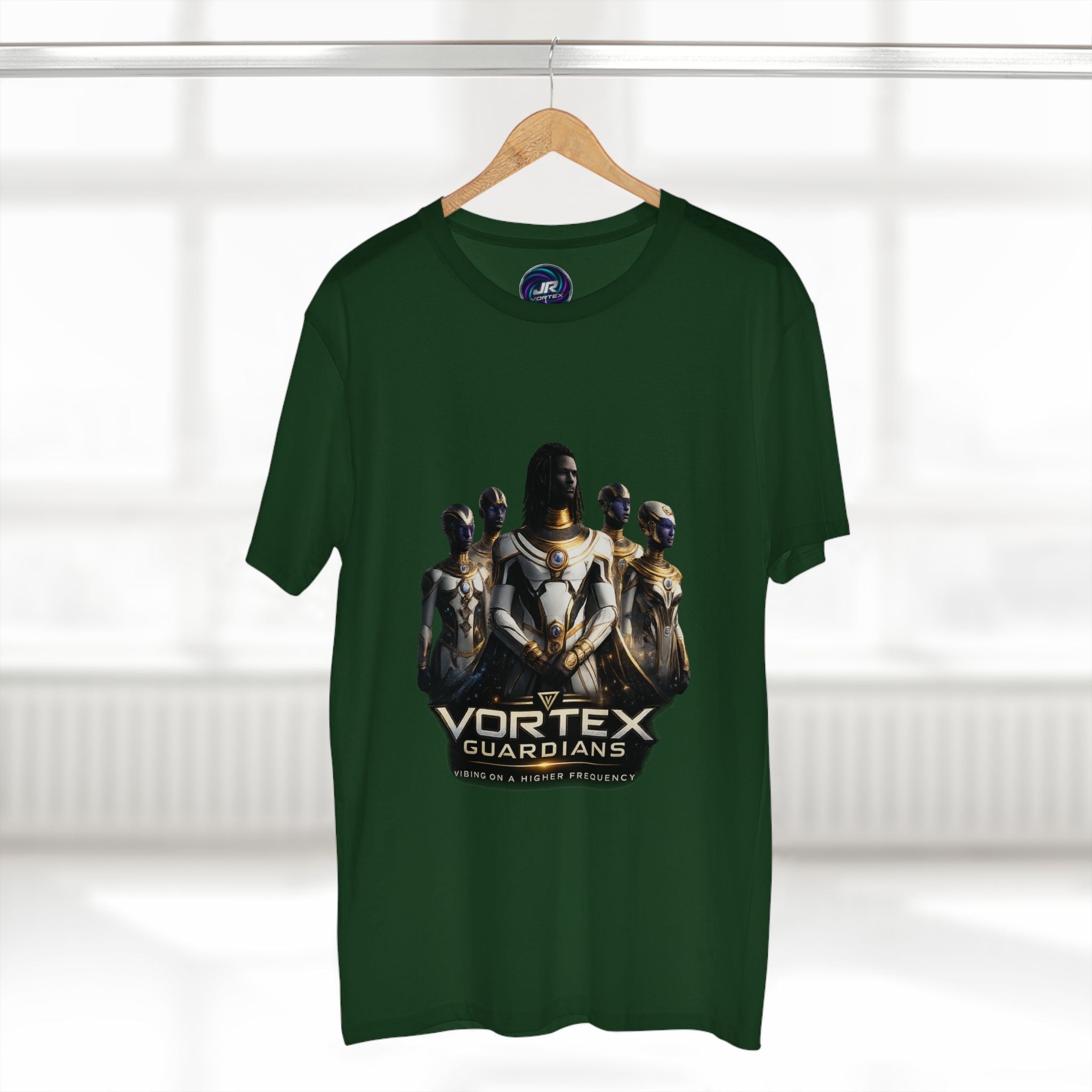 Vortex Guardians Sci‑Fi Graphic Tee Printify