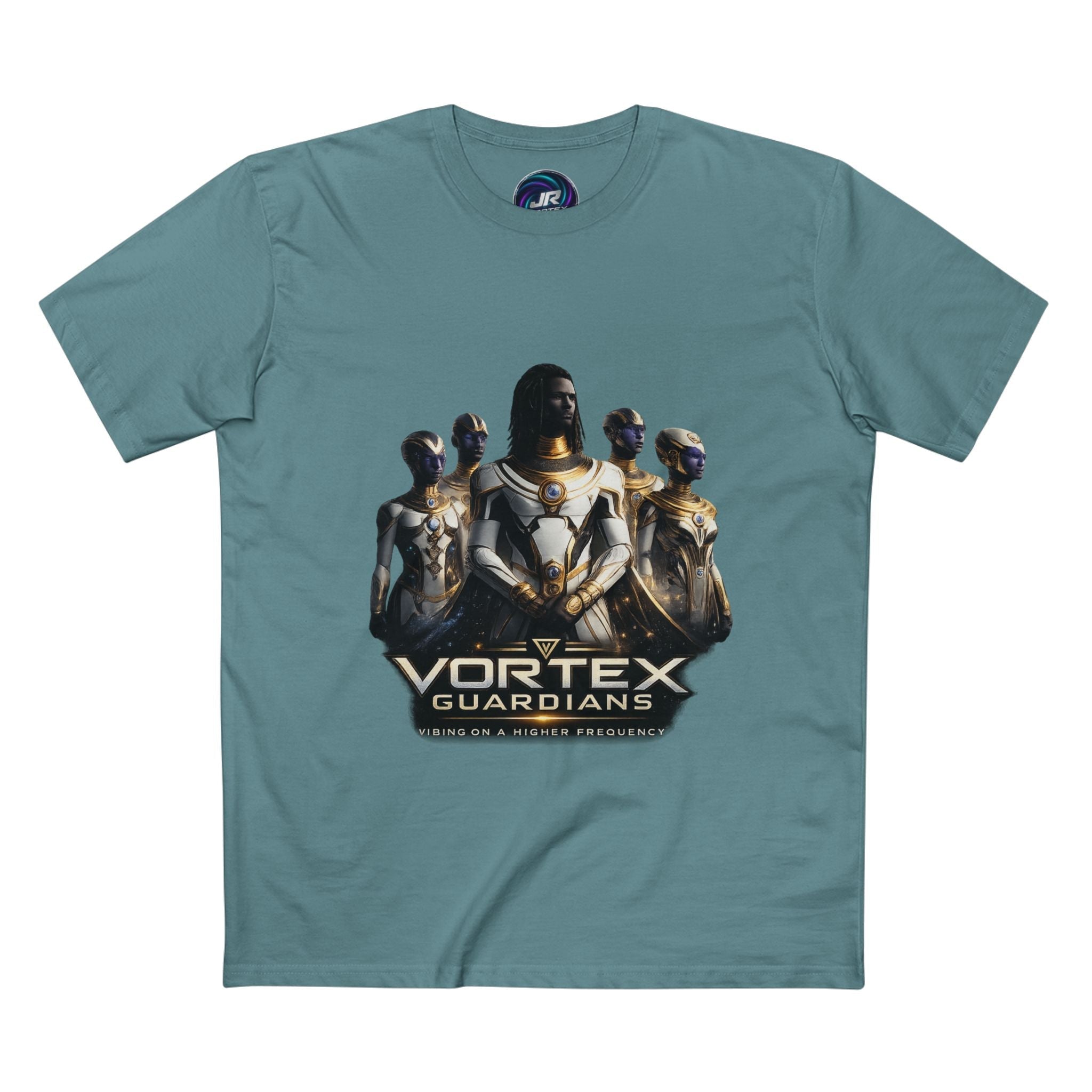 Vortex Guardians Sci‑Fi Graphic Tee Printify