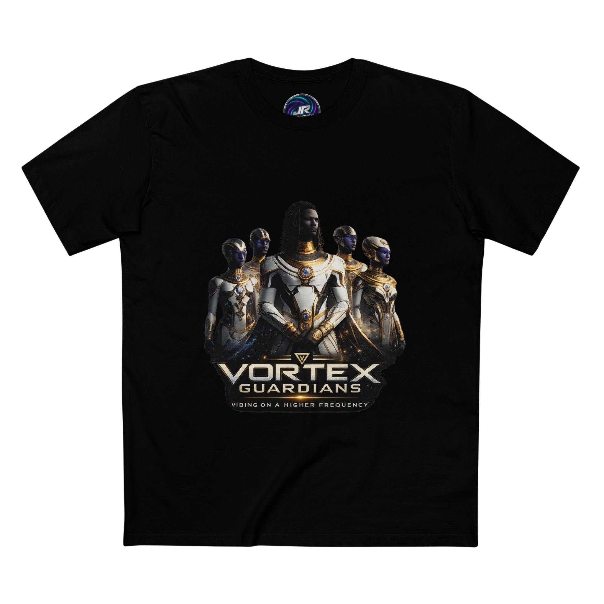 Vortex Guardians Sci‑Fi Graphic Tee Printify