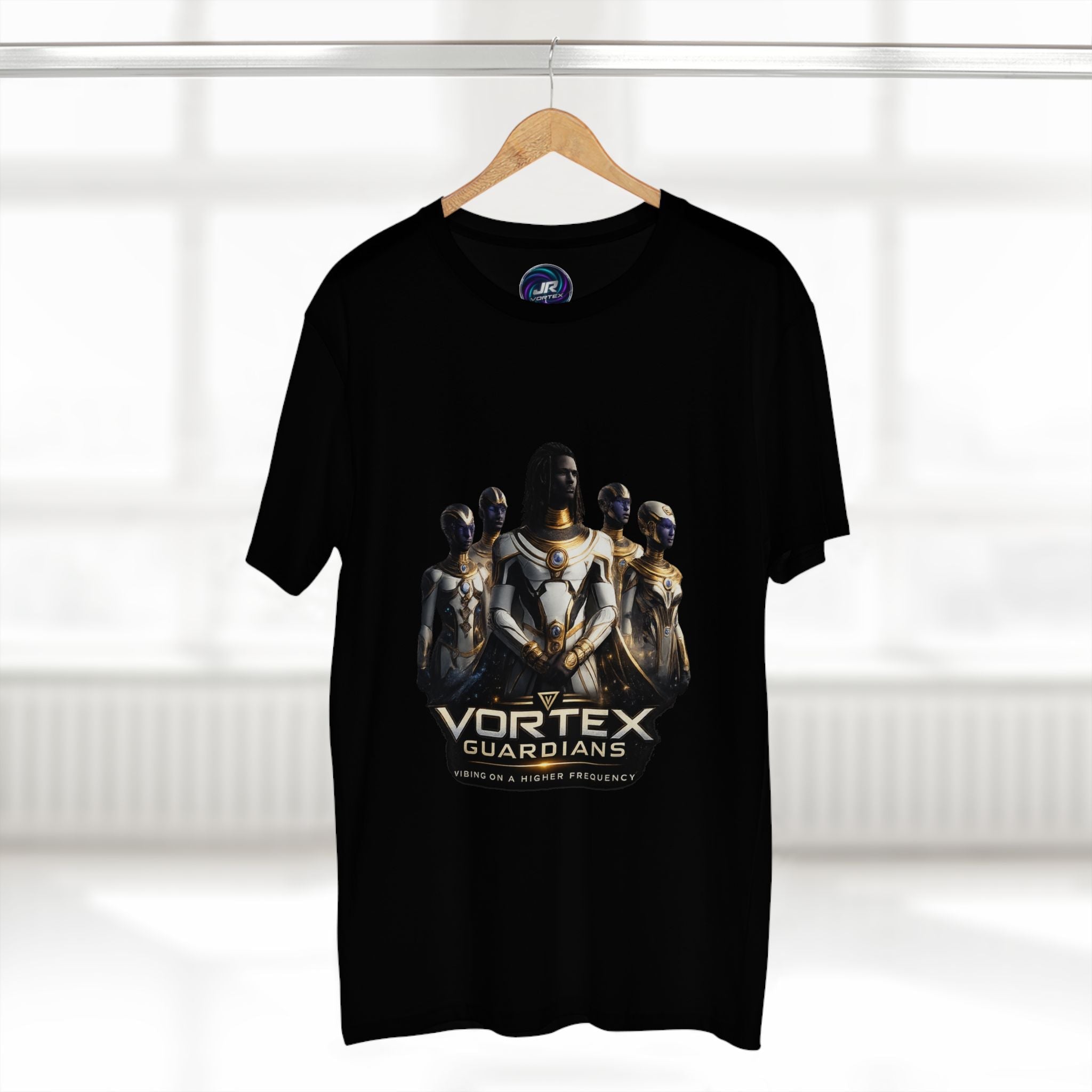 Vortex Guardians Sci‑Fi Graphic Tee Printify