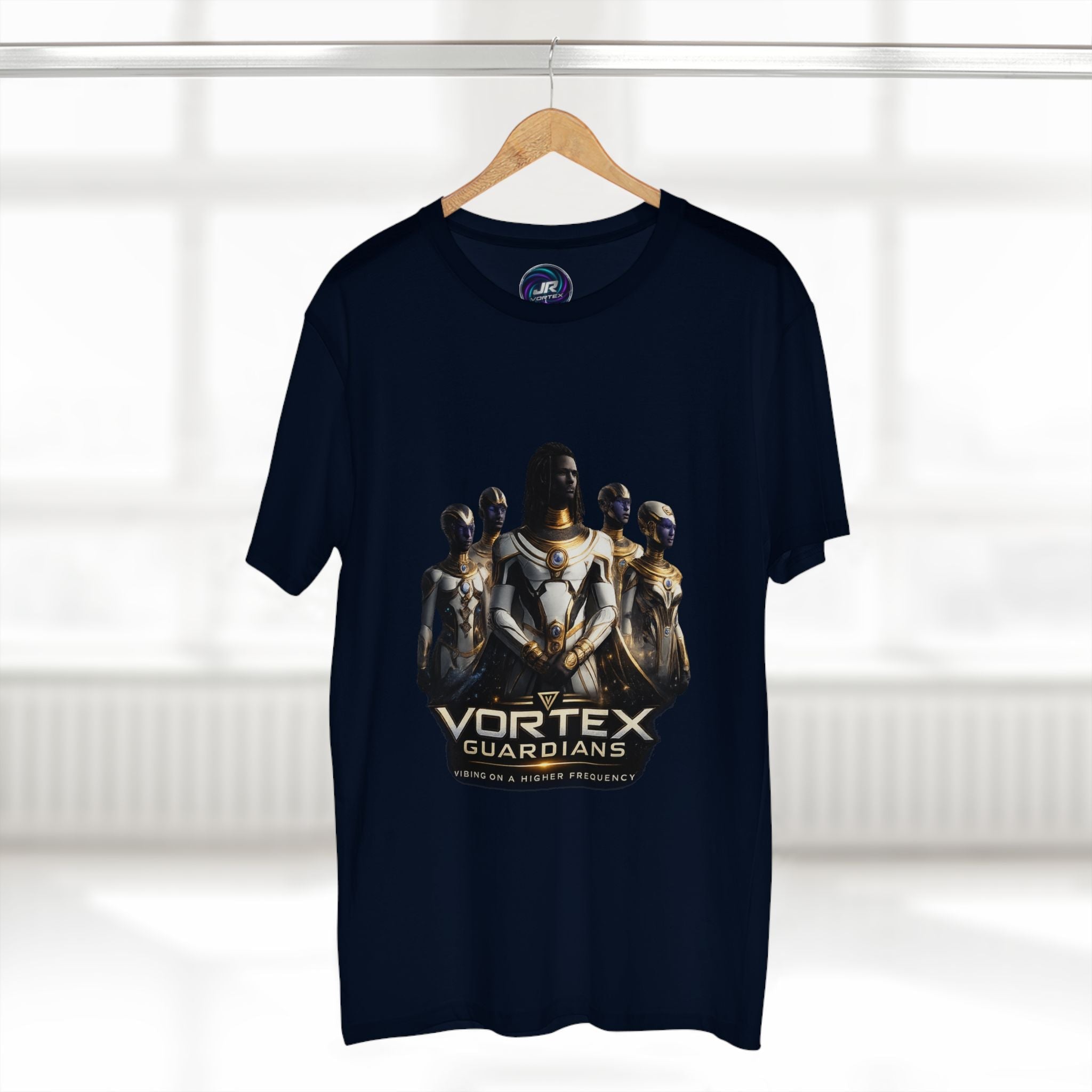 Vortex Guardians Sci‑Fi Graphic Tee Printify