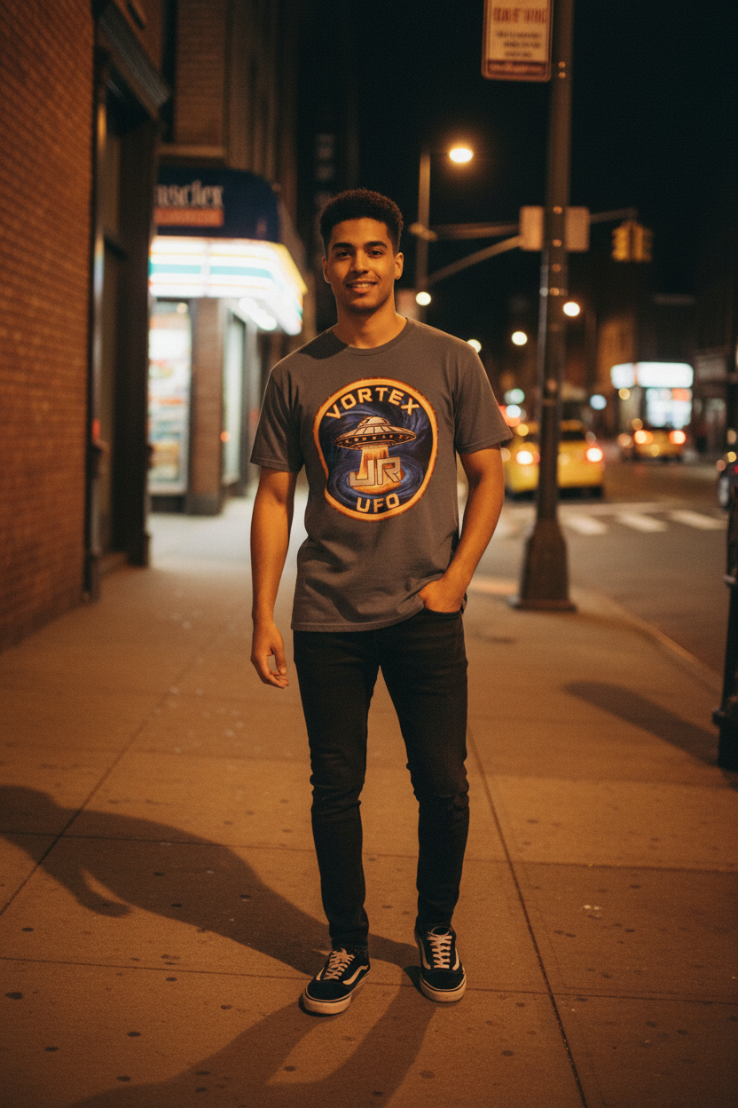 Vortex JR UFO Charcoal — Warm City Night Lifestyle