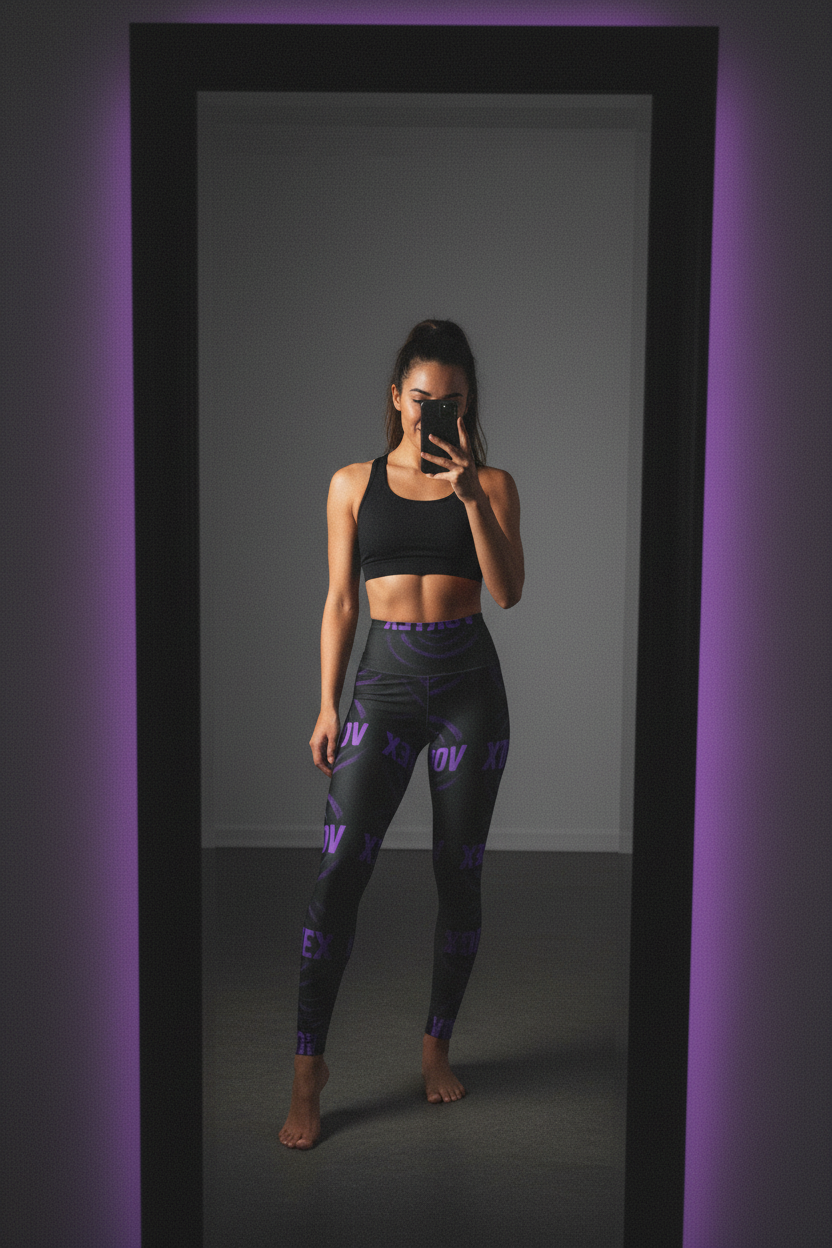 Vortex Leggings — Mirror Selfie
