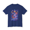 Vortex Nebula T-Shirt — 'JR VORTEX' Cosmic Spiral Graphic Tee Printify