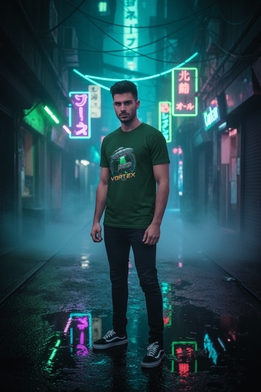 JR Vortex UFO — Cyberpunk Alley