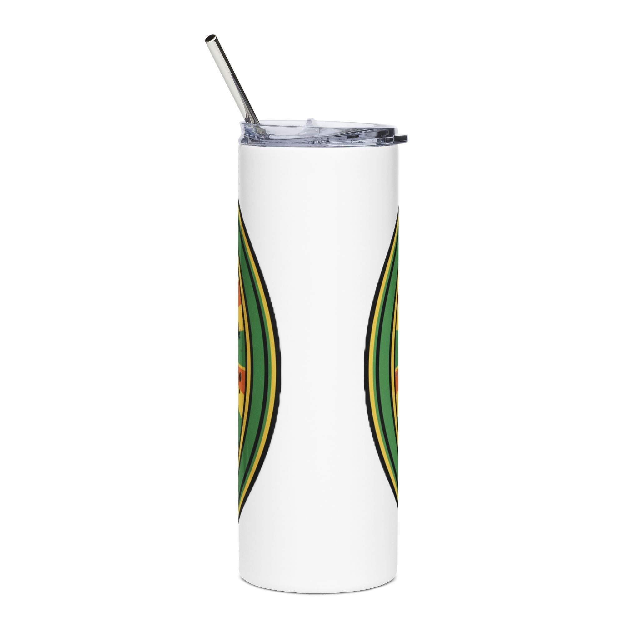 Wake N Bake 20oz Stainless Tumbler — Rasta Cannabis Coffee Travel Cup