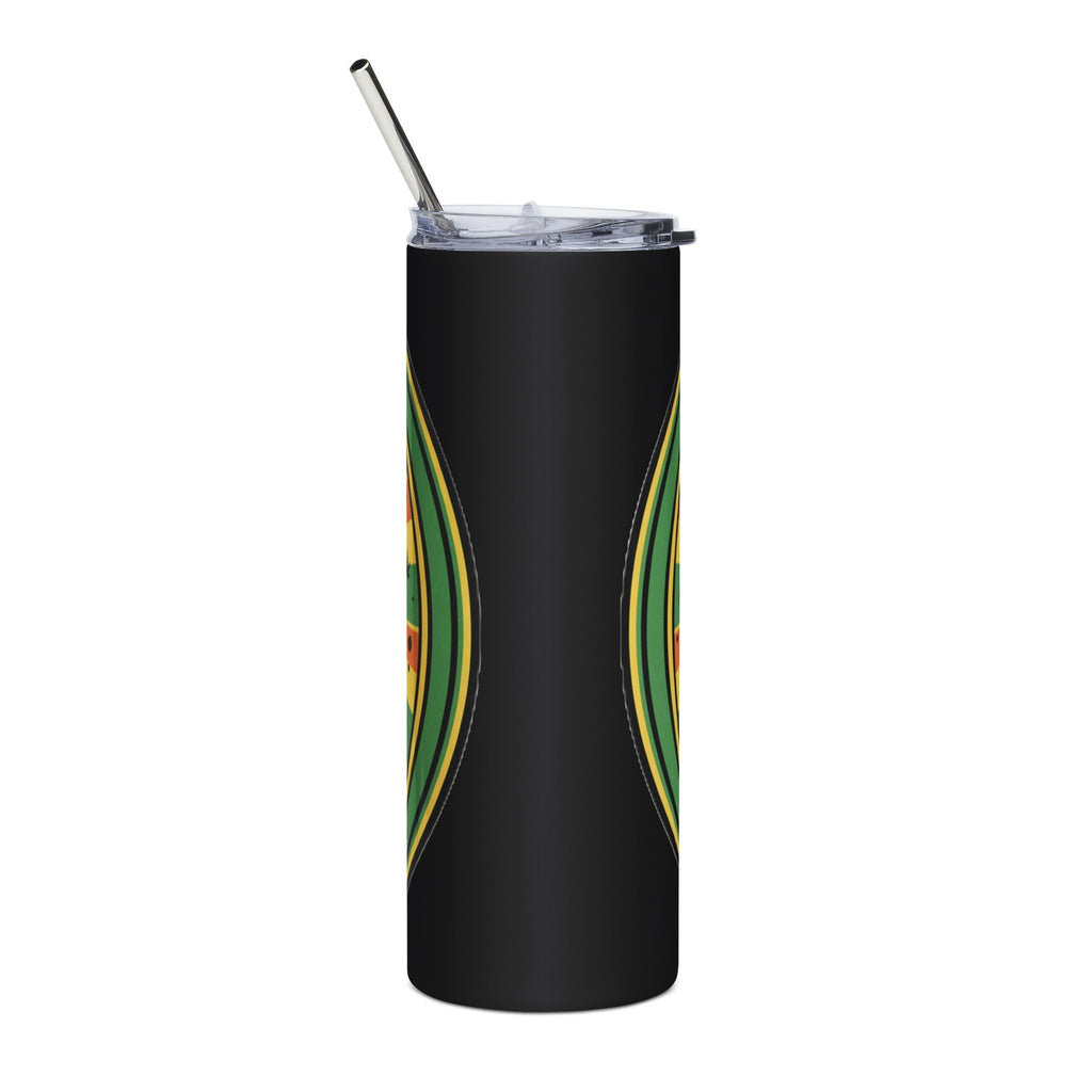 Wake N Bake 20oz Stainless Tumbler — Rasta Cannabis Coffee Travel Cup