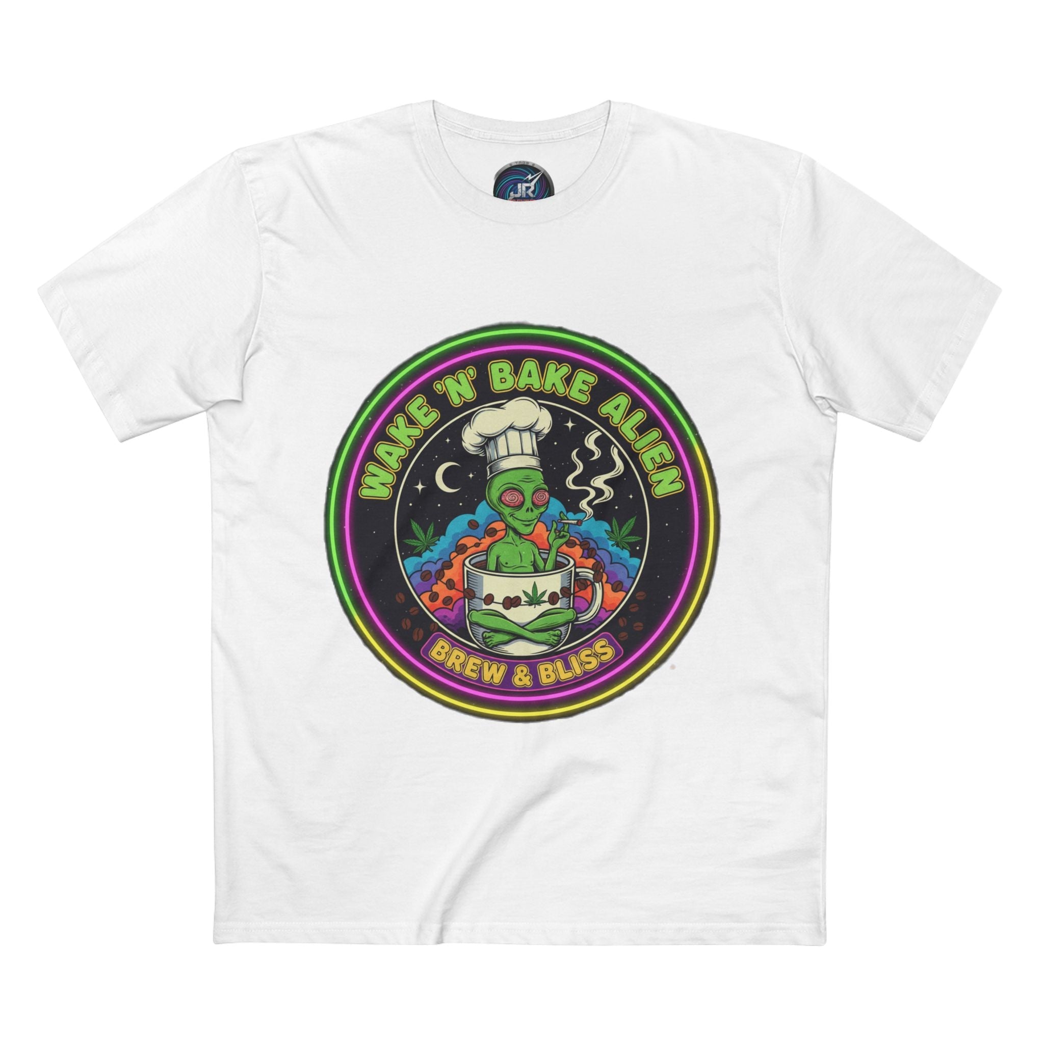 Wake 'N Bake Alien T-Shirt — Brew & Bliss Graphic Tee