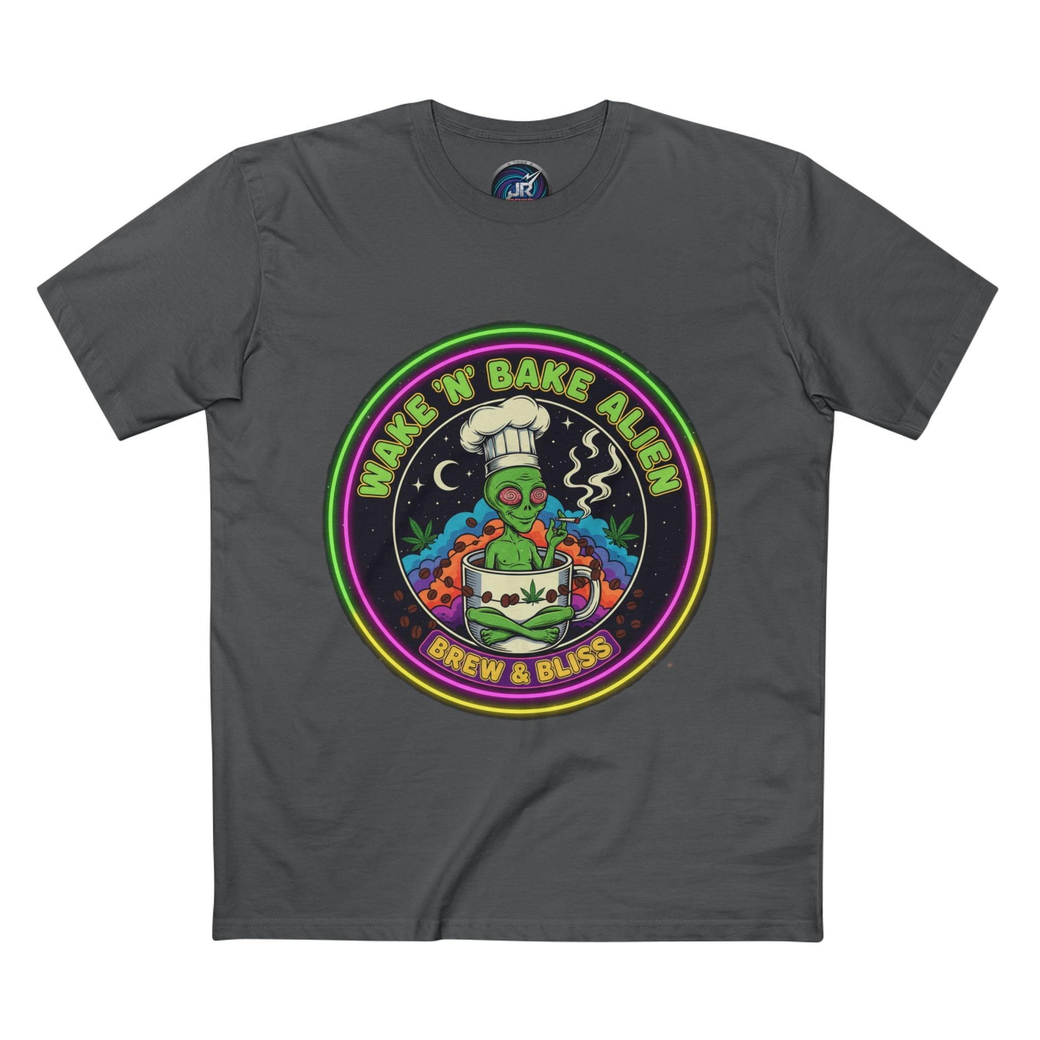Wake 'N Bake Alien T-Shirt — Brew & Bliss Graphic Tee