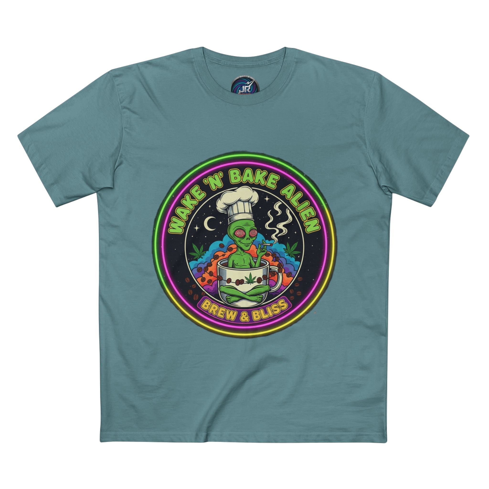 Wake 'N Bake Alien T-Shirt — Brew & Bliss Graphic Tee