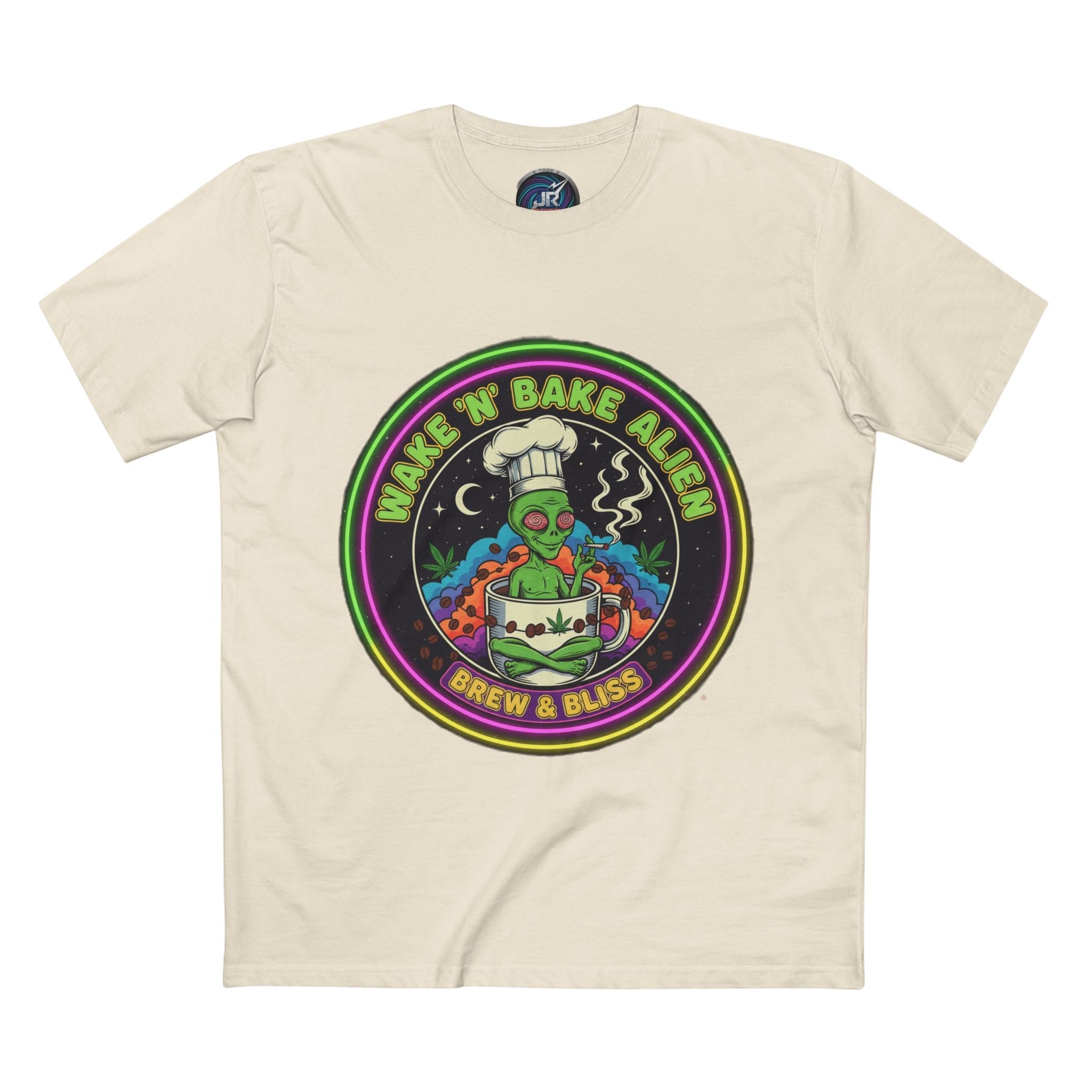 Wake 'N Bake Alien T-Shirt — Brew & Bliss Graphic Tee