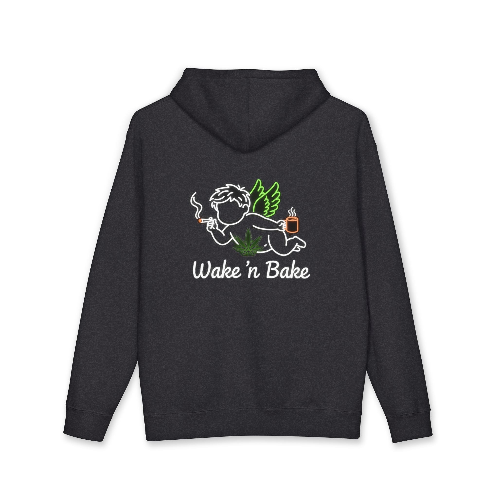 Wake 'n Bake Hoodie – Cherub Cannabis Graphic Hooded Sweatshirt