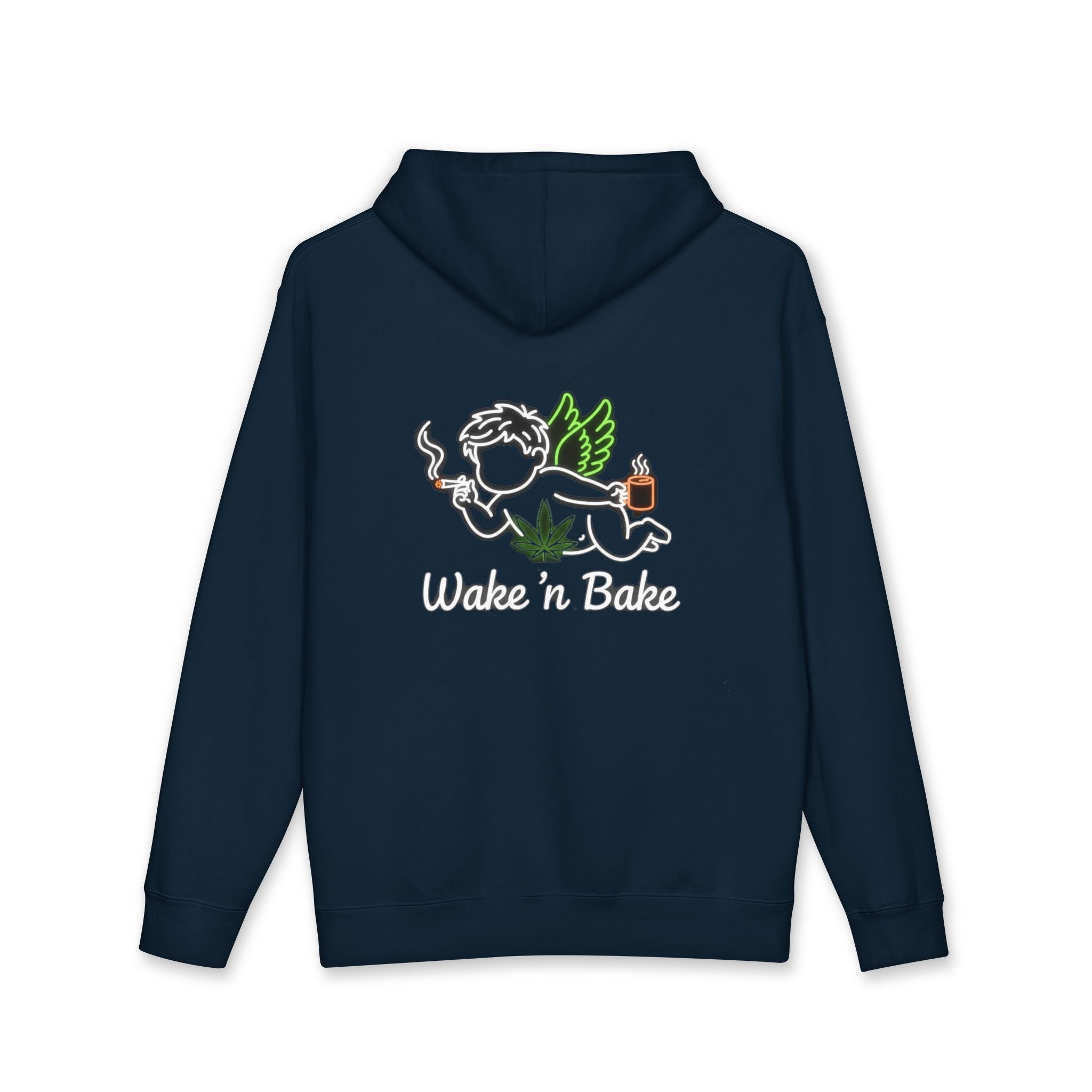 Wake 'n Bake Hoodie – Cherub Cannabis Graphic Hooded Sweatshirt