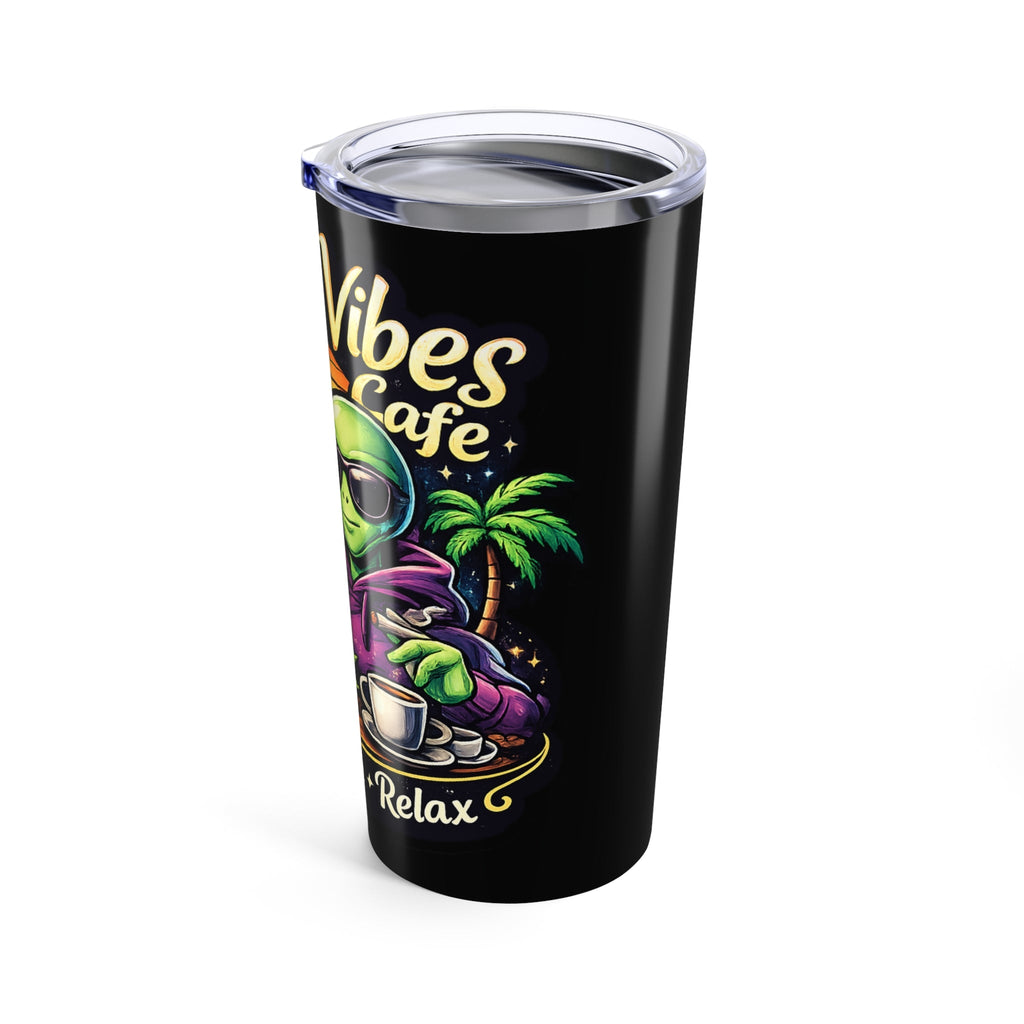Wake n Vibes 20oz Tumbler — Alien Coffee & Chill Travel Cup