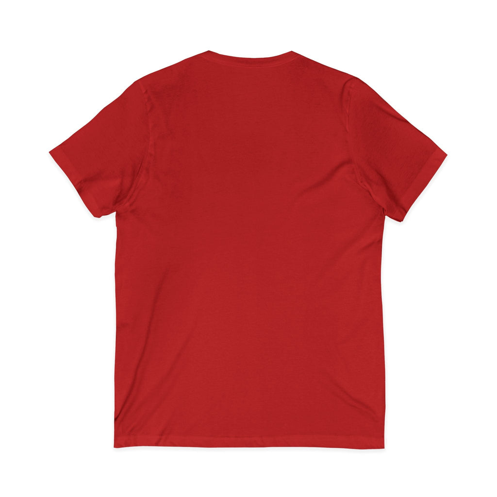 Warrior Queen Graphic V‑Neck Tee — Tribal Spear Art T‑Shirt Printify