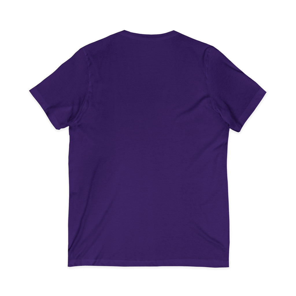 Warrior Queen Graphic V‑Neck Tee — Tribal Spear Art T‑Shirt Printify