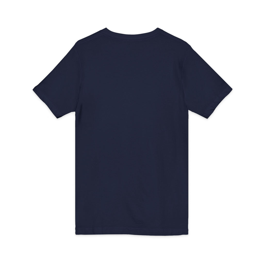Warrior Queen Graphic V‑Neck Tee — Tribal Spear Art T‑Shirt Printify