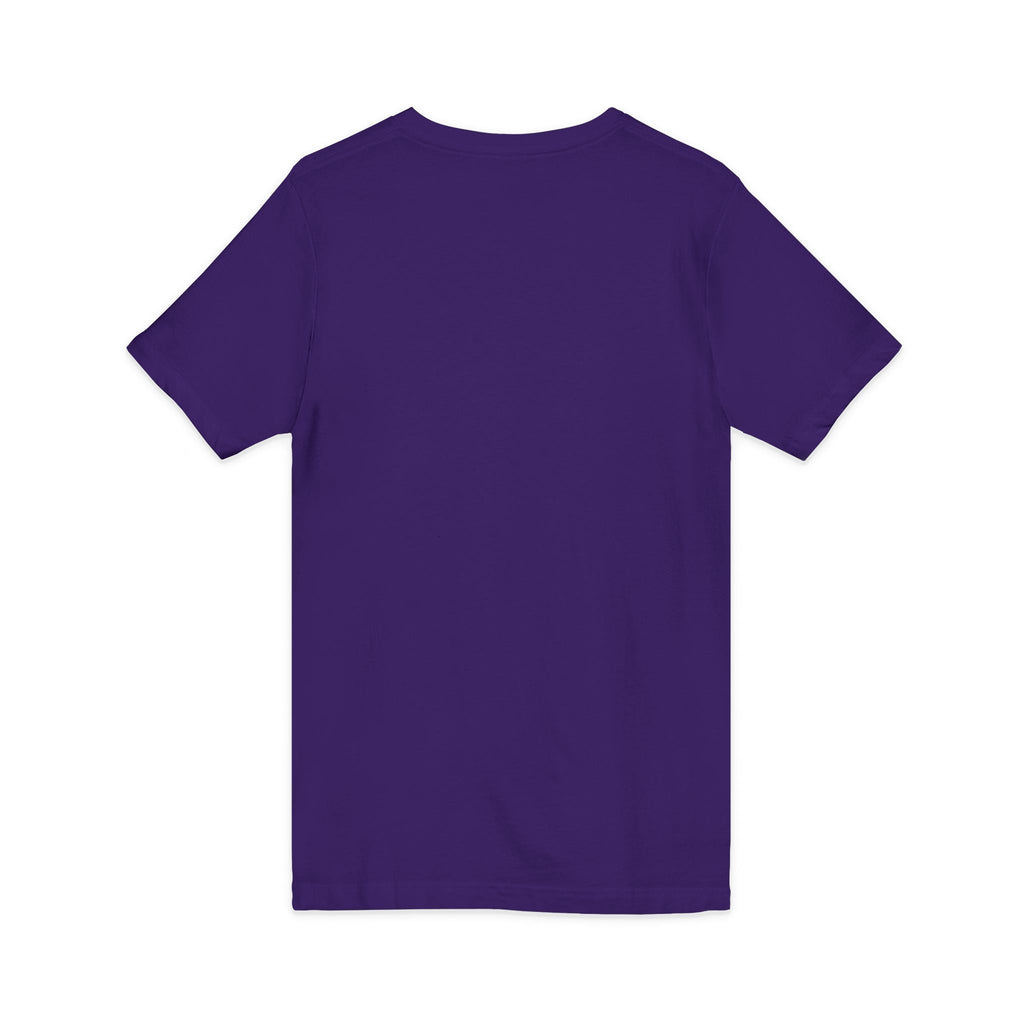 Warrior Queen Graphic V‑Neck Tee — Tribal Spear Art T‑Shirt Printify