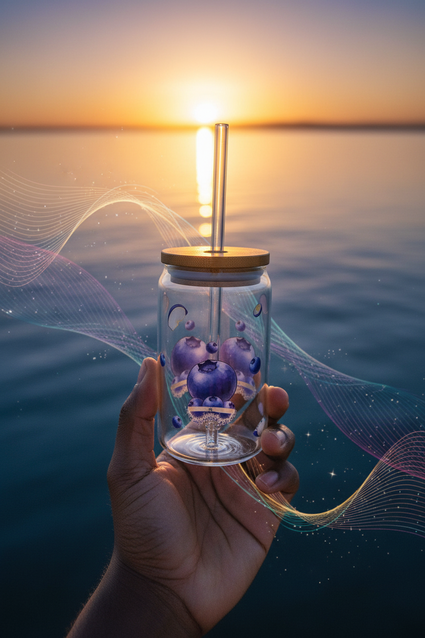 Water Frequency - Blueberry Sipper