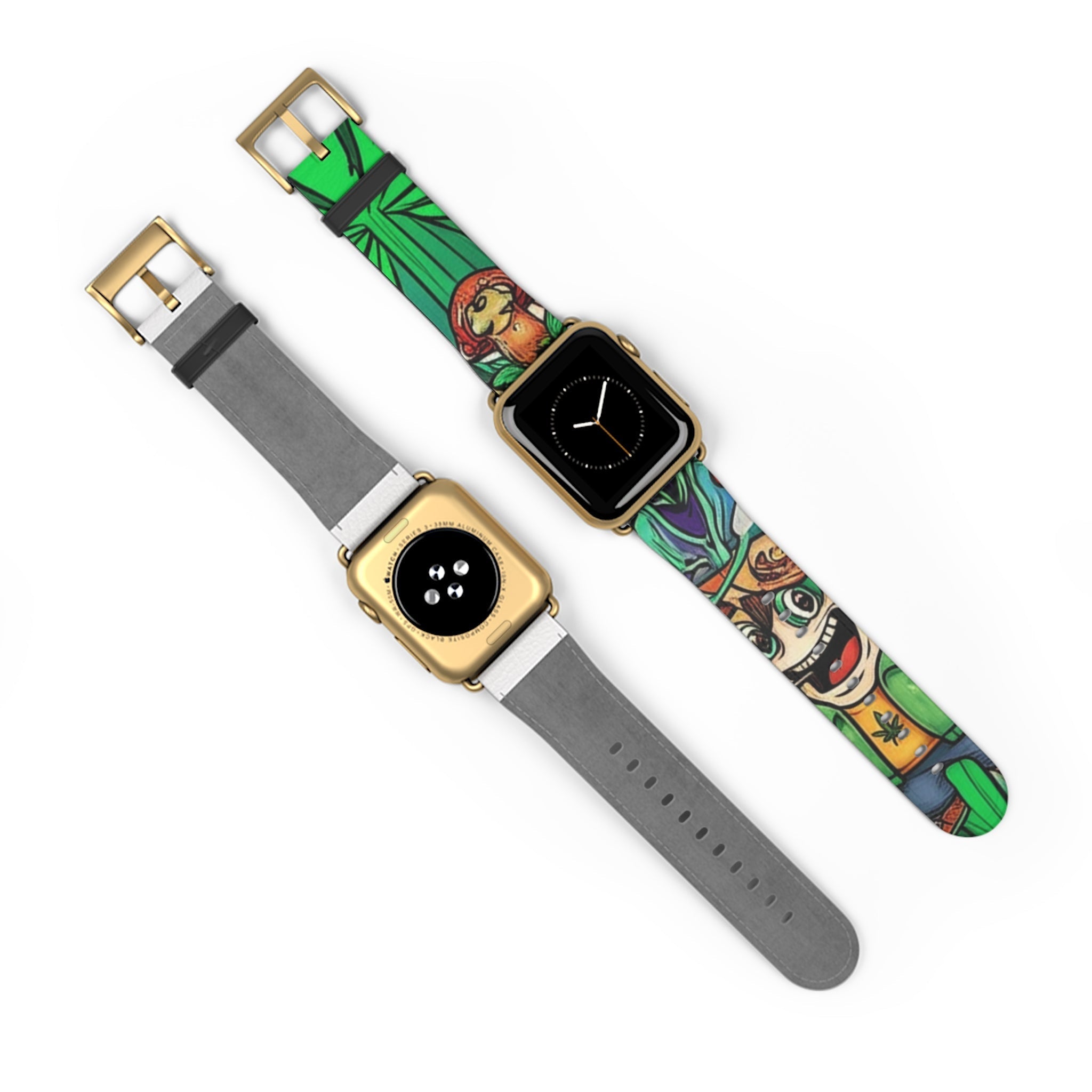Whimsical Watch Band for Fun-Loving Souls | Colorful Art Band, Unique Gift, Festival Accessory, Fashion Statement, Holiday Present Printify