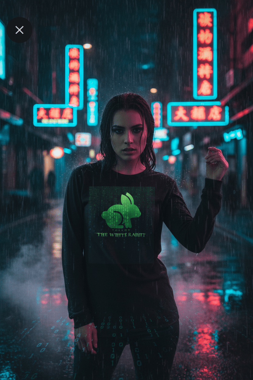 Female Blade Runner vibe