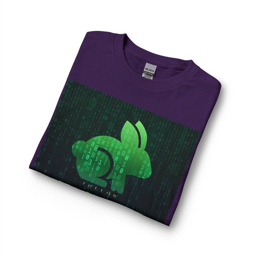 White Rabbit Matrix Long Sleeve Printify