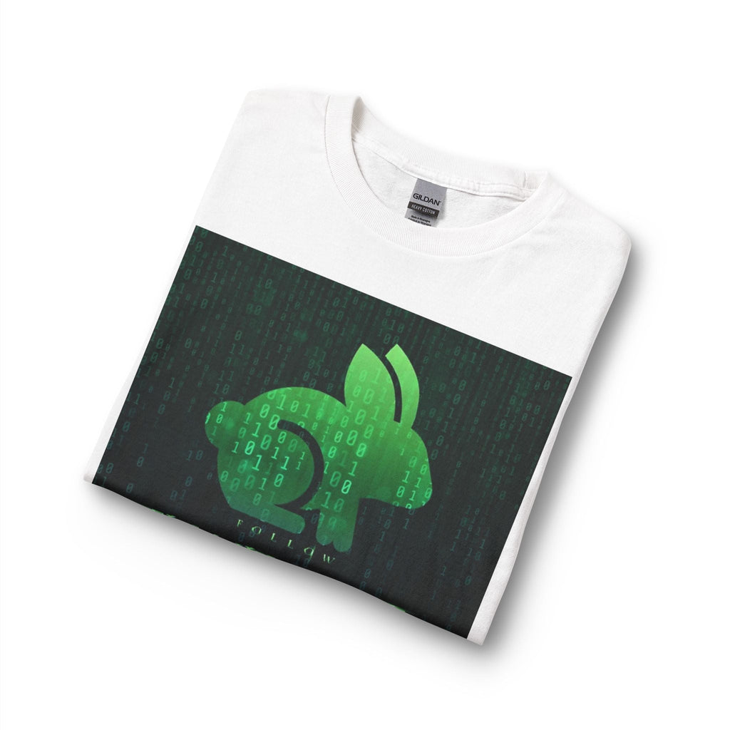 White Rabbit Matrix Long Sleeve Printify