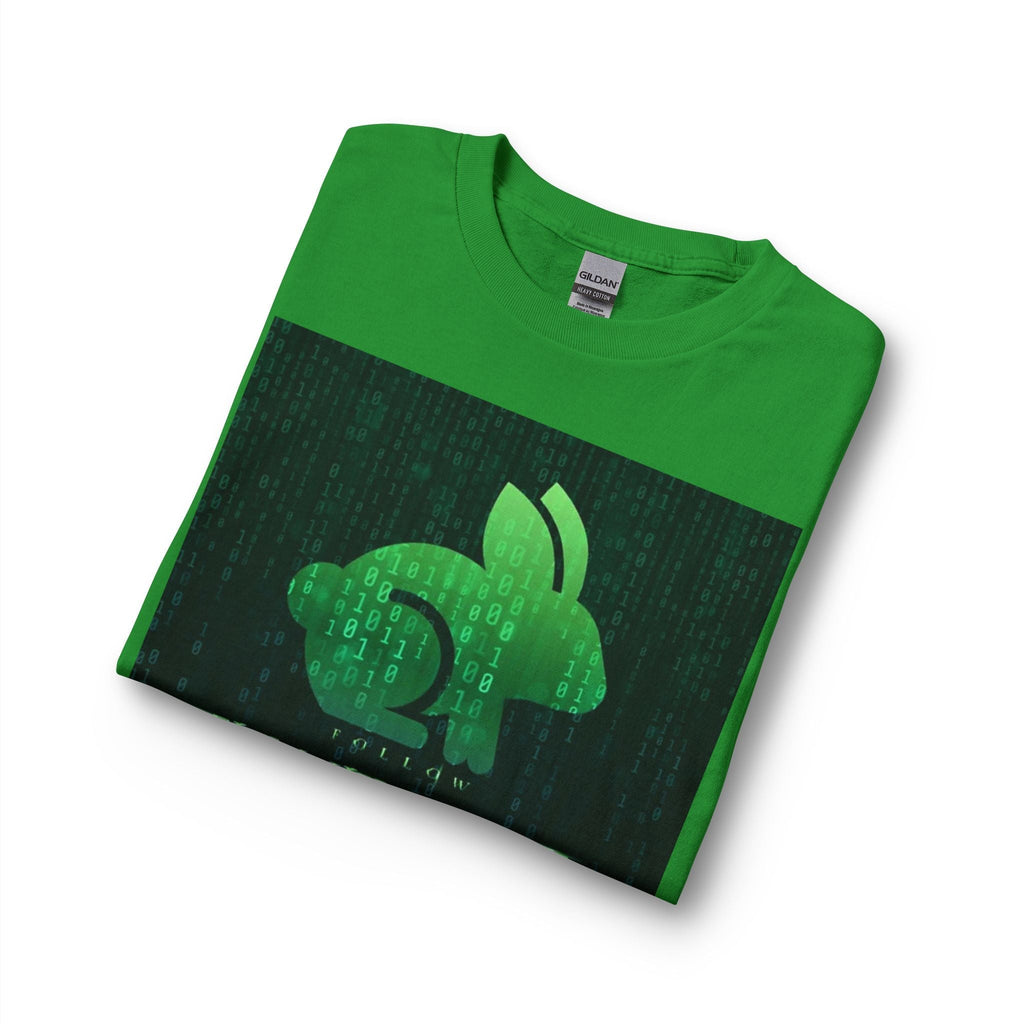 White Rabbit Matrix Long Sleeve Printify