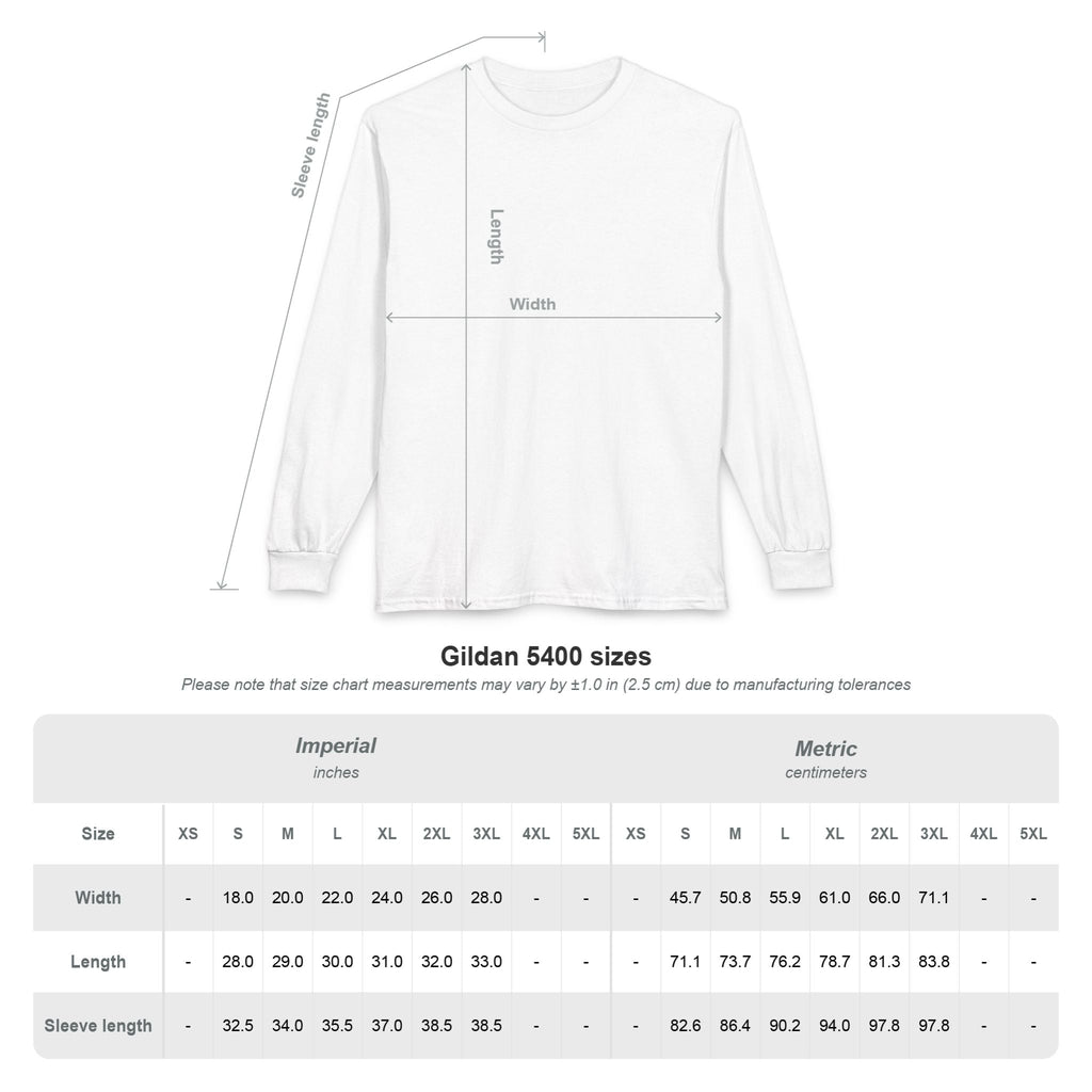 White Rabbit Matrix Long Sleeve Printify