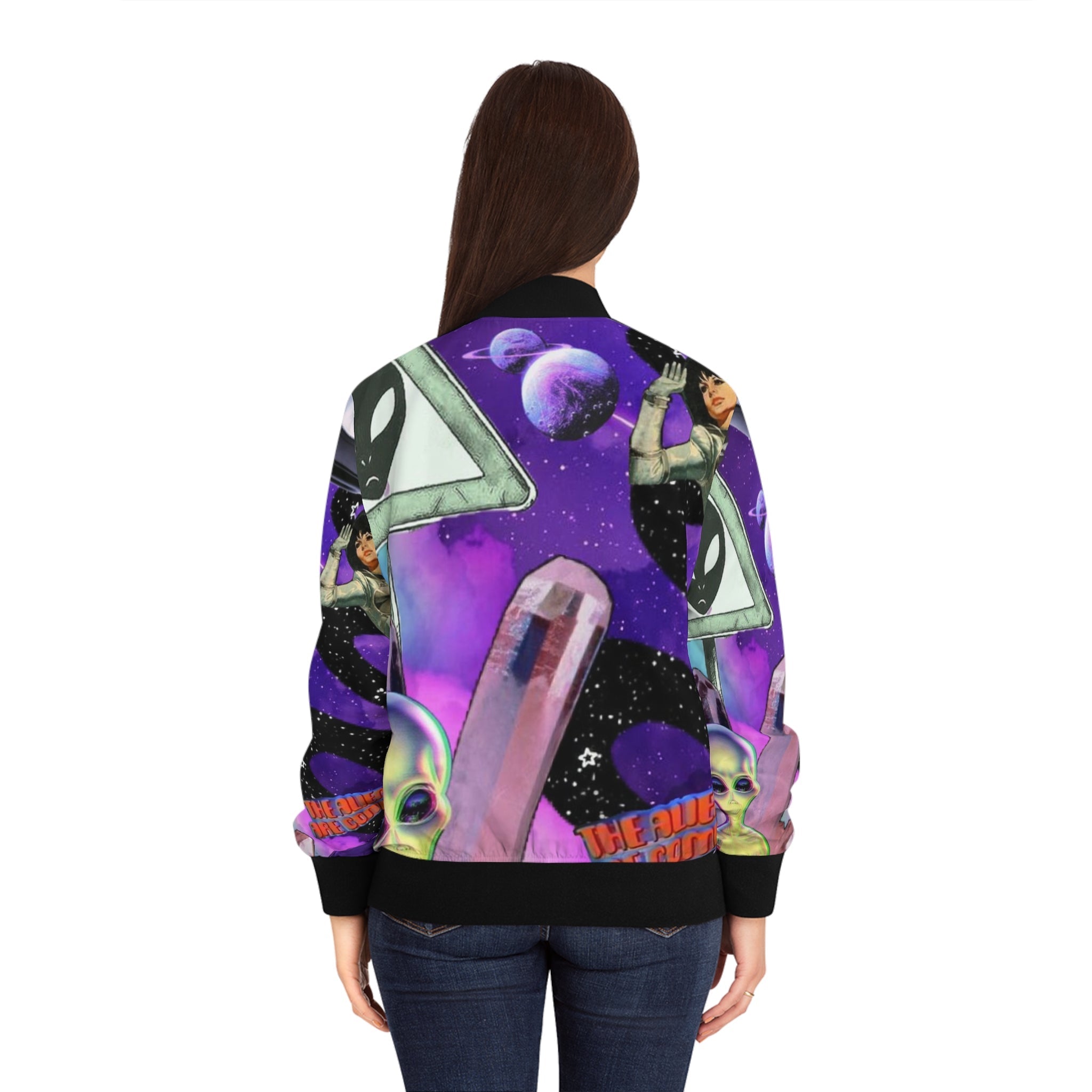 Women's Bomber Jacket (AOP) Printify