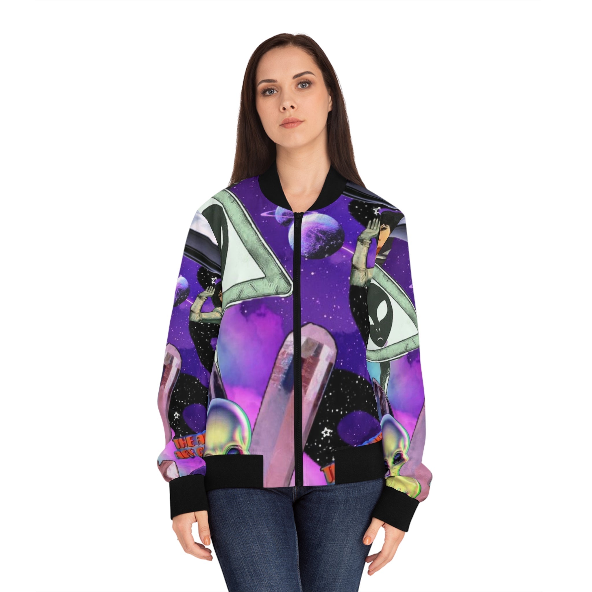 Women's Bomber Jacket (AOP) Printify