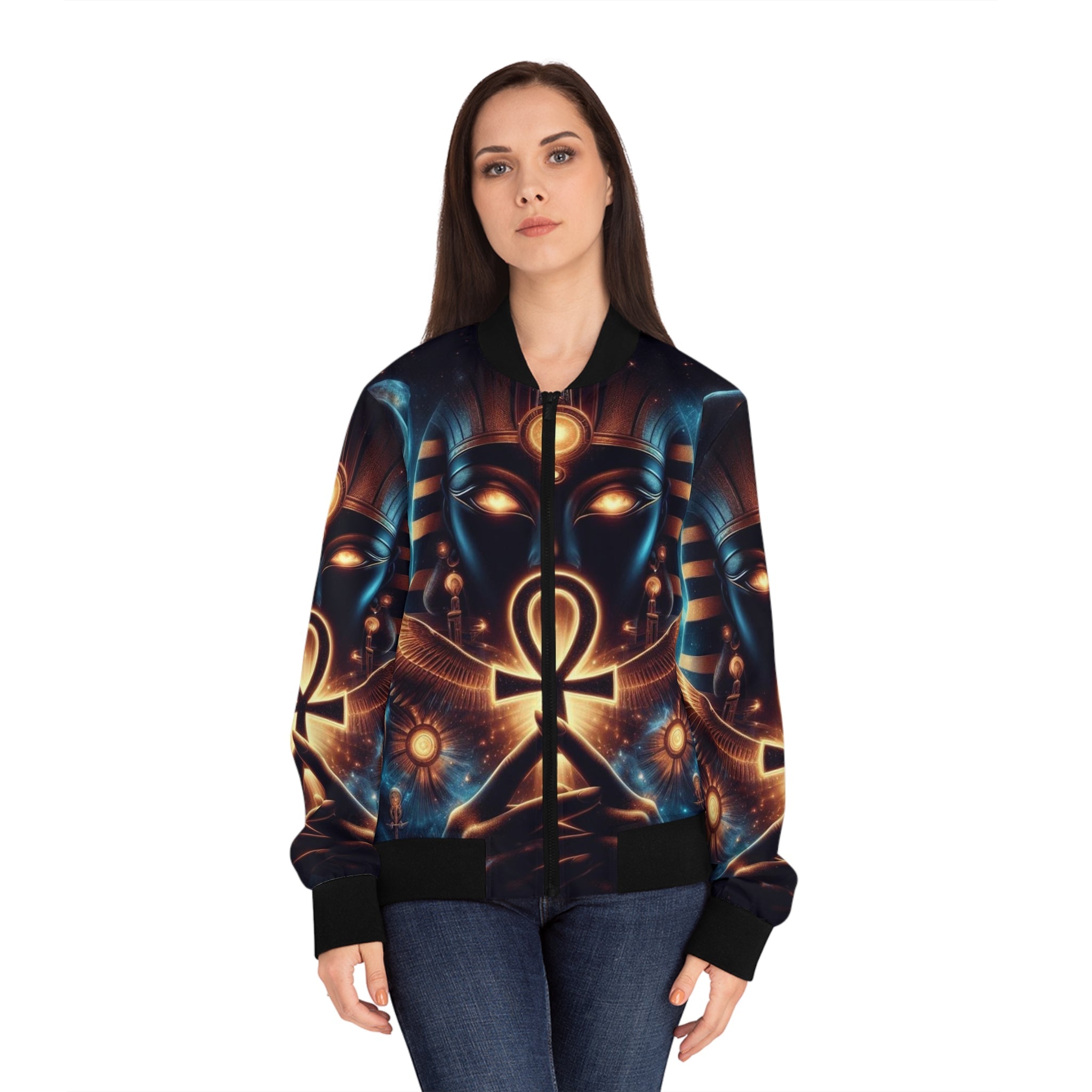 Women's Bomber Jacket (AOP) Printify
