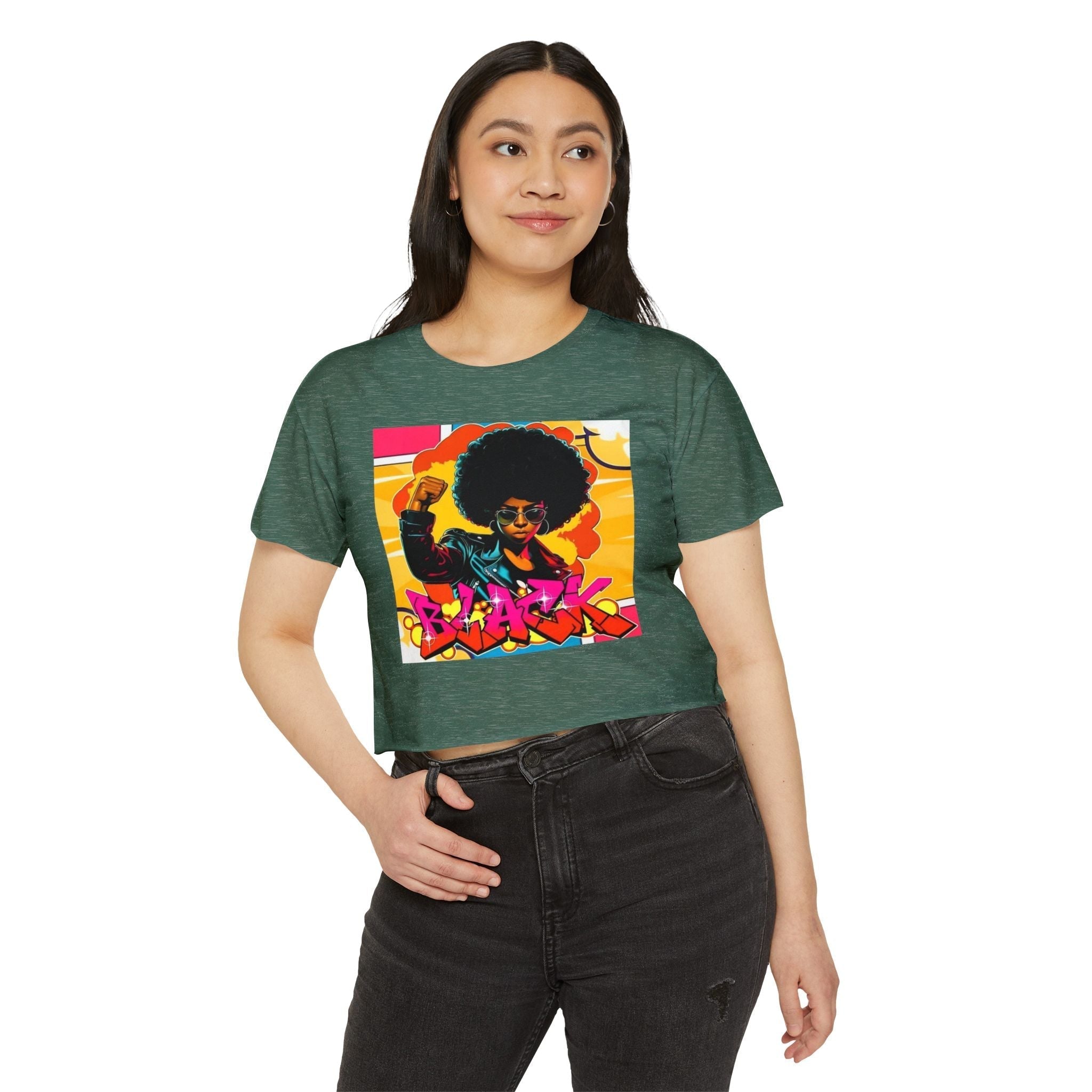 Women's Festival Crop Top Printify