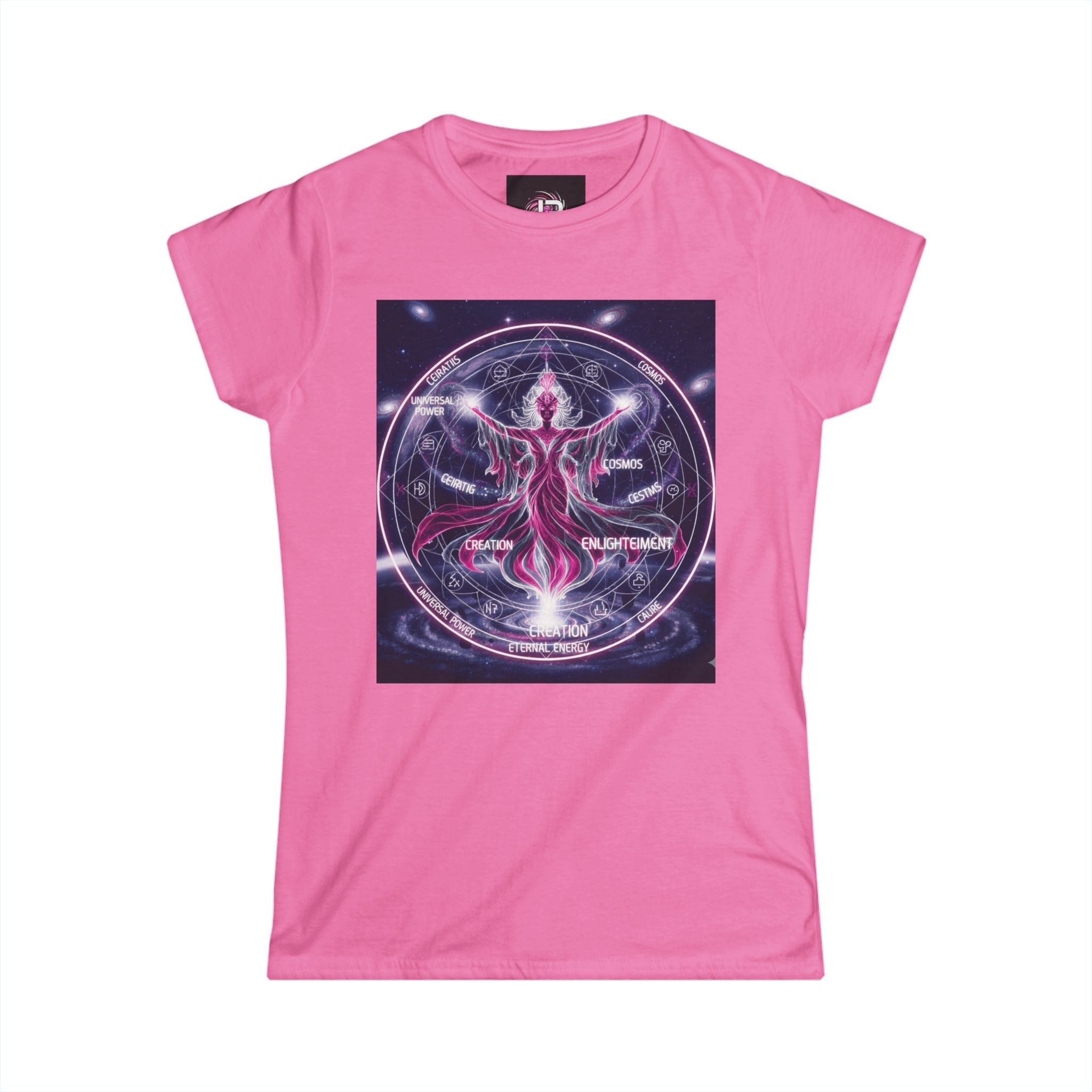 Women's Tee — Cosmic Feminine Energy Mandala (Strength • Healing • Transformation)