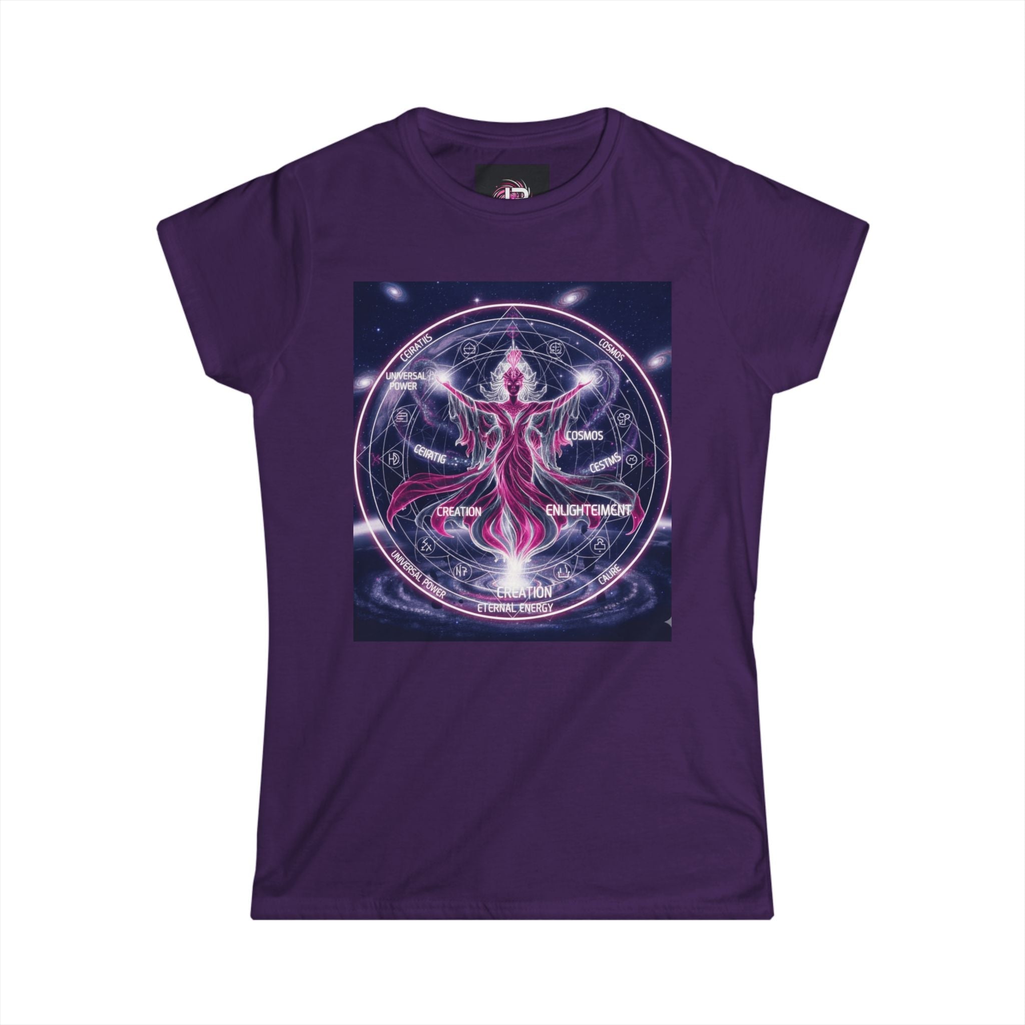 Women's Tee — Cosmic Feminine Energy Mandala (Strength • Healing • Transformation)