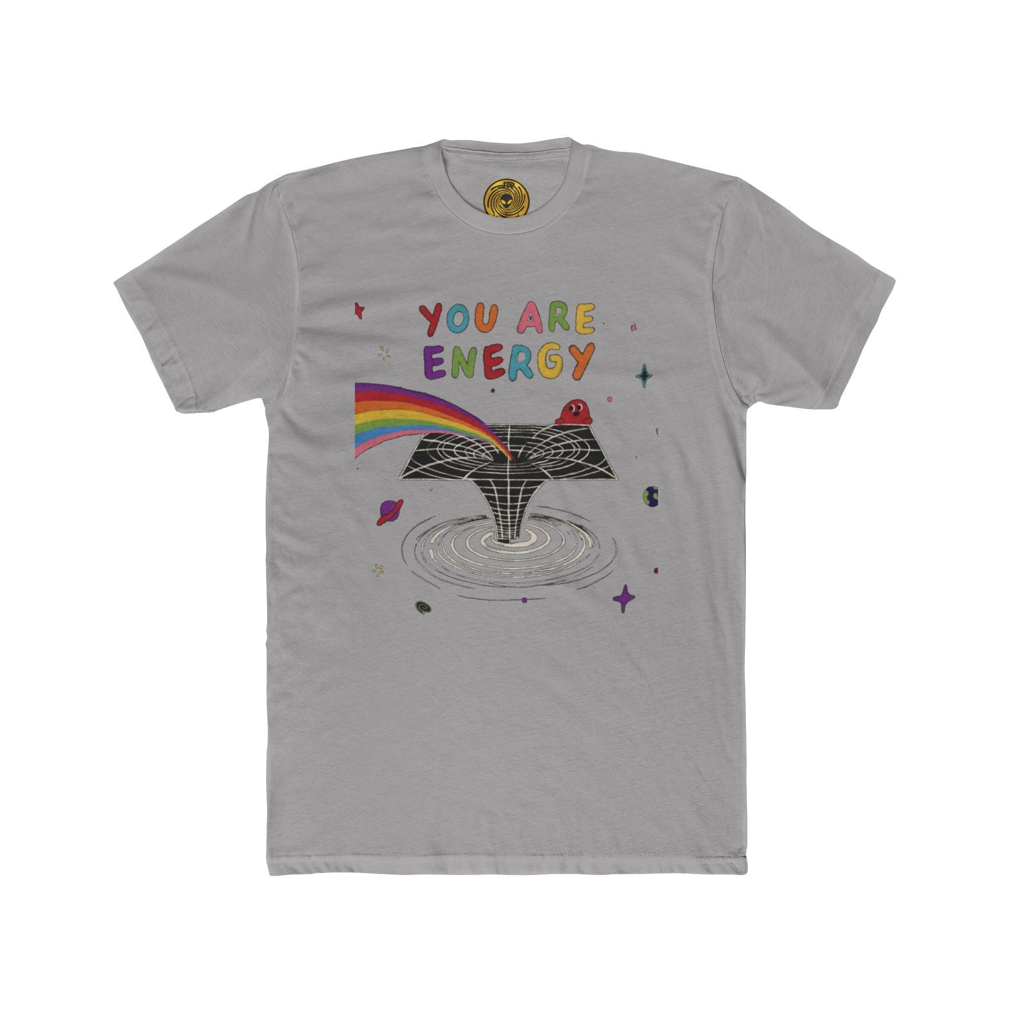You Are Energy Tee — Inspirational Positive Message Cotton Crew Shirt Printify