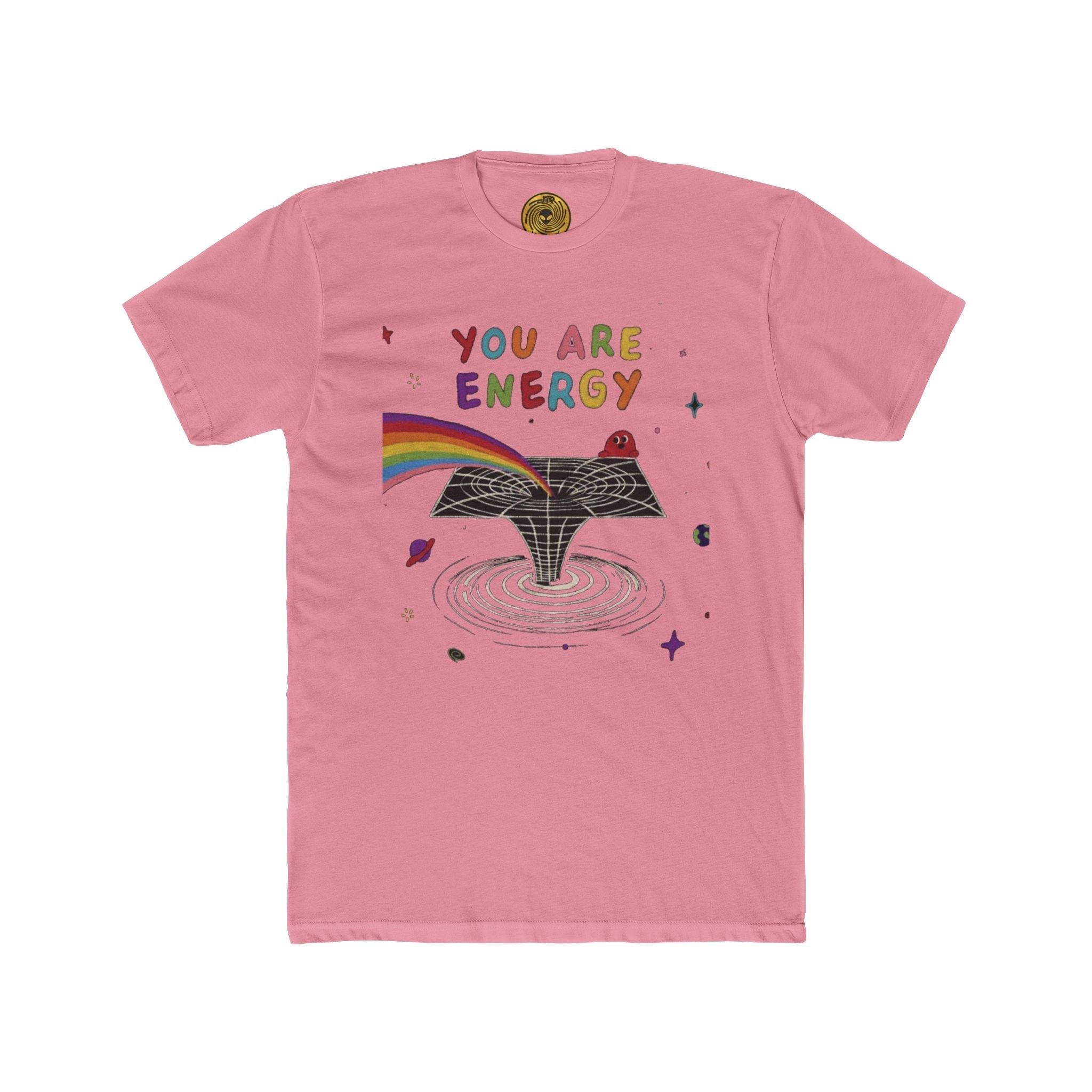You Are Energy Tee — Inspirational Positive Message Cotton Crew Shirt Printify
