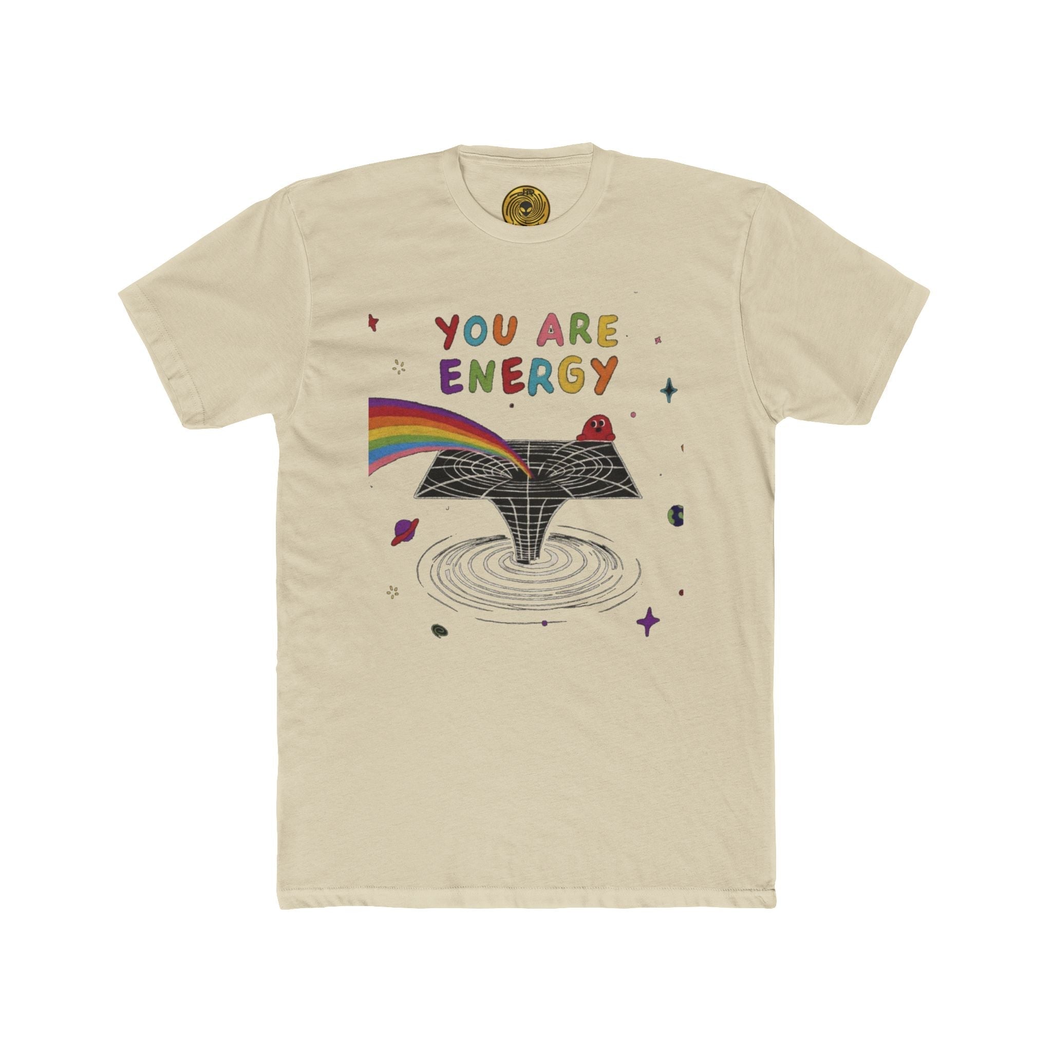 You Are Energy Tee — Inspirational Positive Message Cotton Crew Shirt Printify