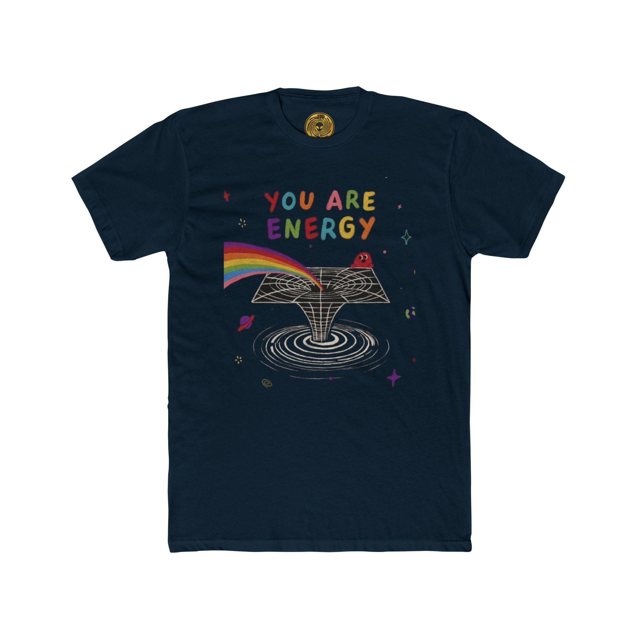 You Are Energy Tee — Inspirational Positive Message Cotton Crew Shirt Printify