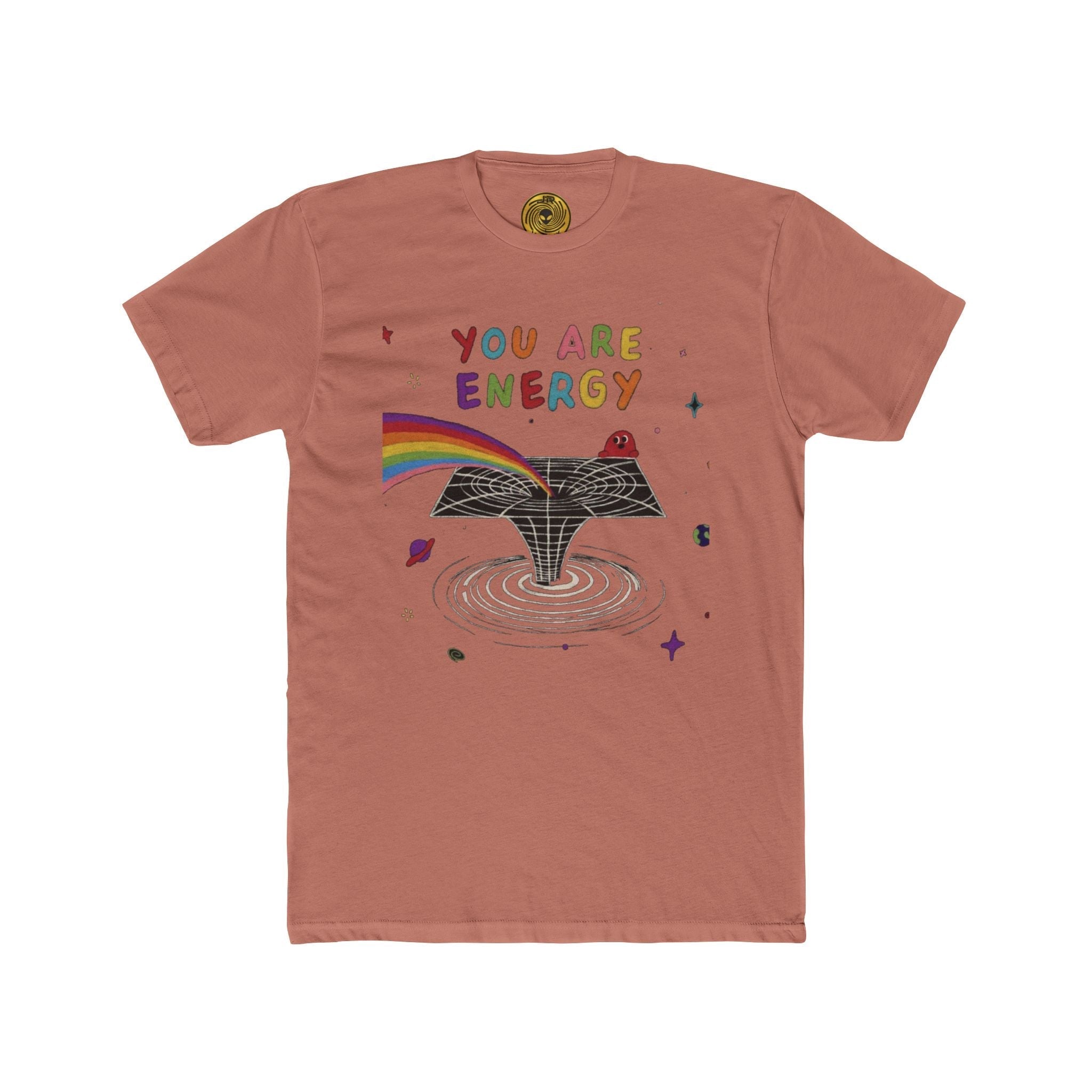 You Are Energy Tee — Inspirational Positive Message Cotton Crew Shirt Printify
