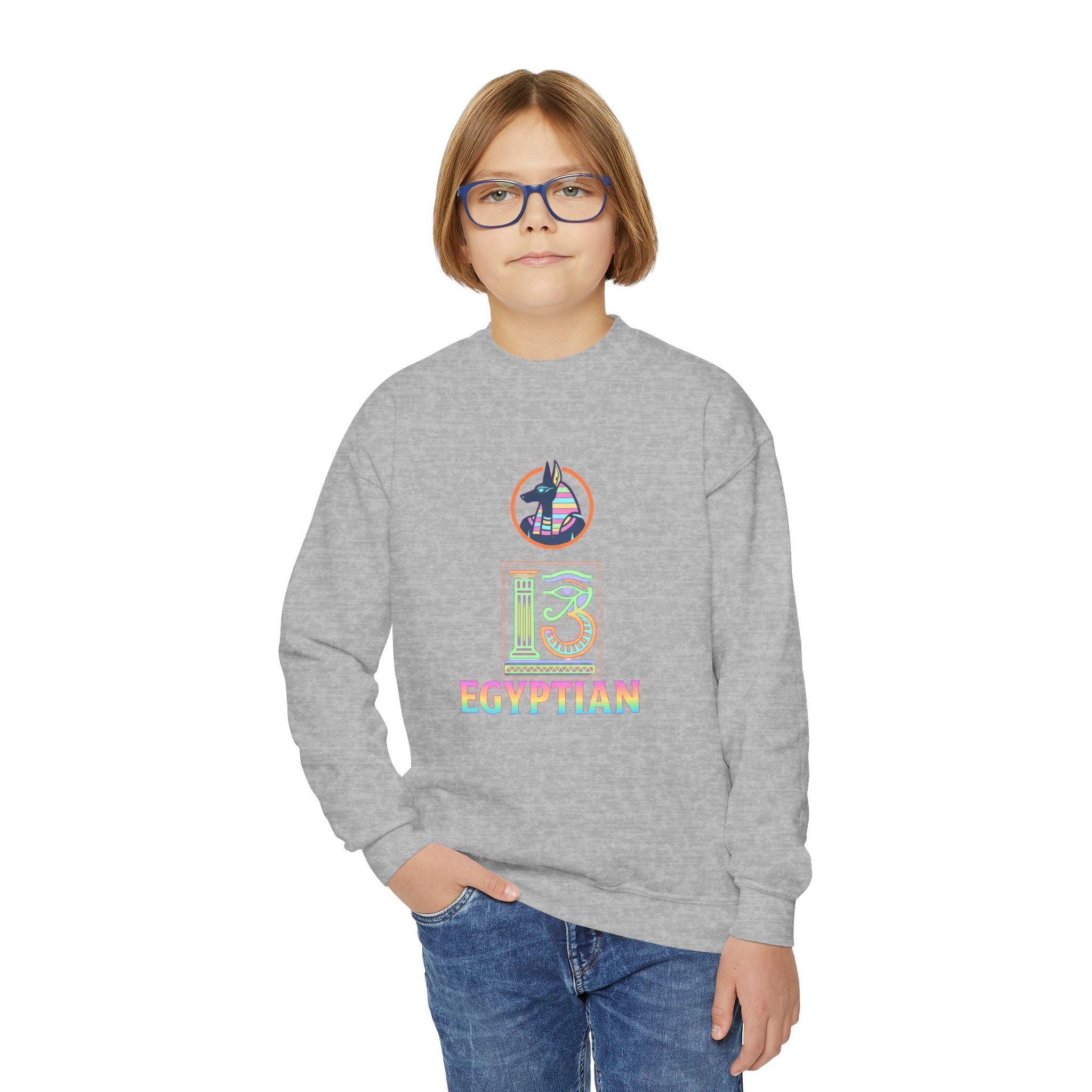 Youth Crewneck Sweatshirt Printify