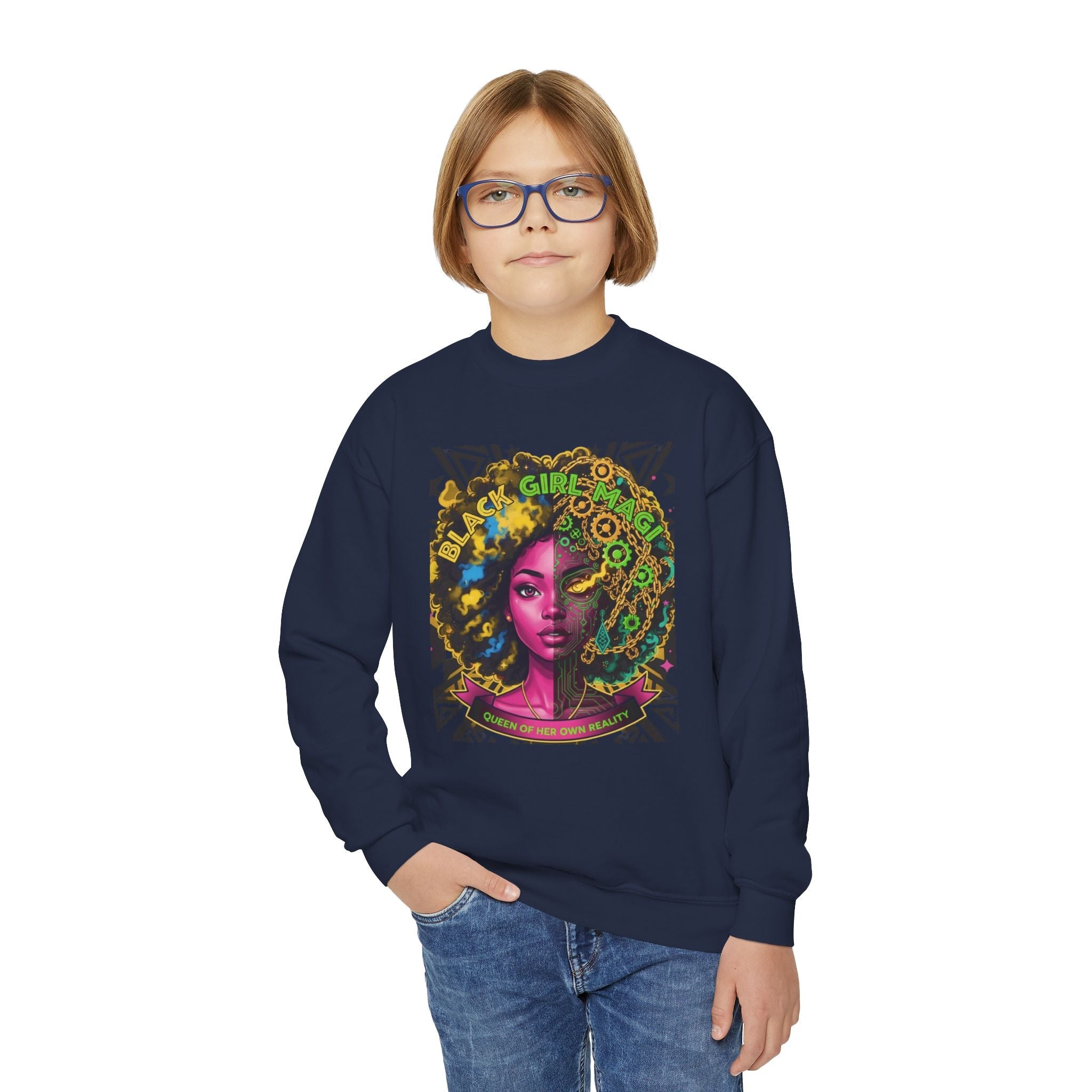 Youth Crewneck Sweatshirt Printify
